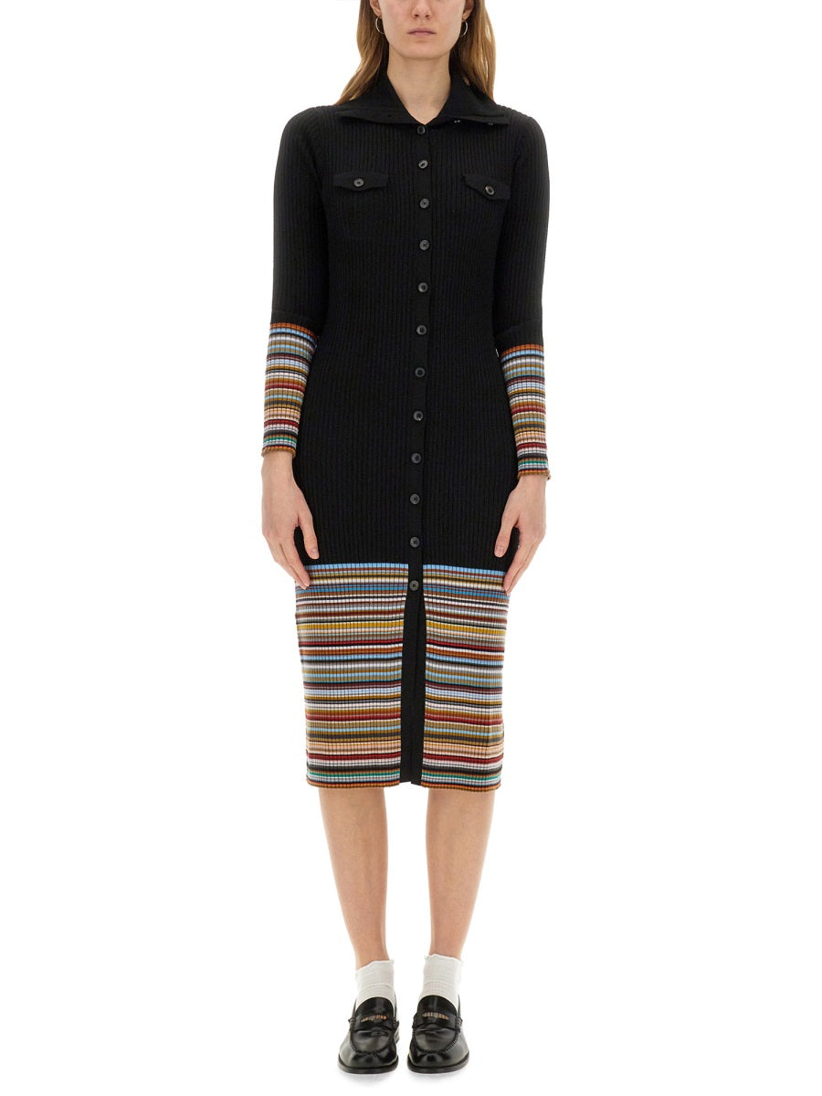 PAUL SMITH Knit Dress - Size S