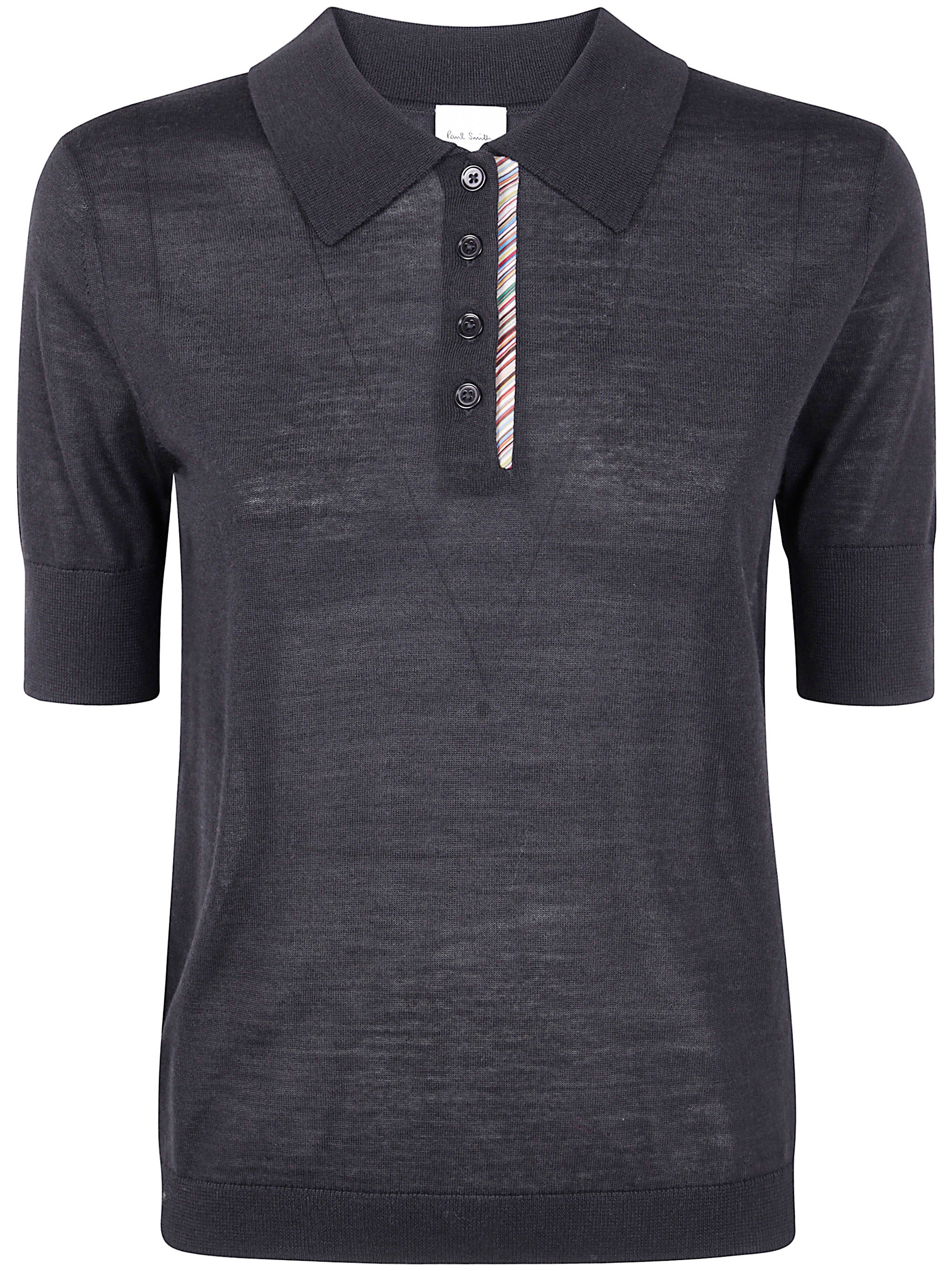 PAUL SMITH Womens Knit Mini Short Sleeves Top