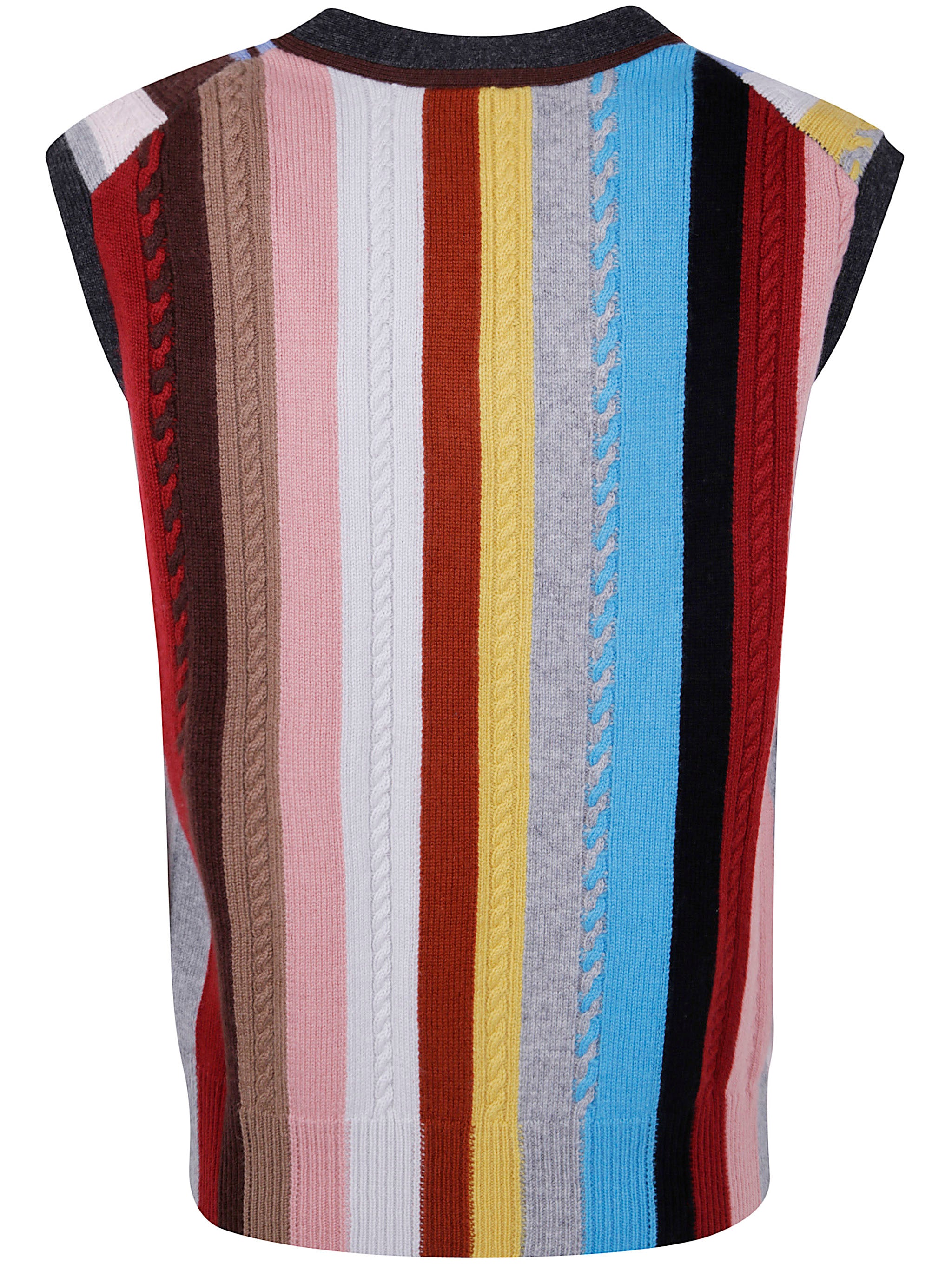 PAUL SMITH Womens Knit Tank Top - Multicolour