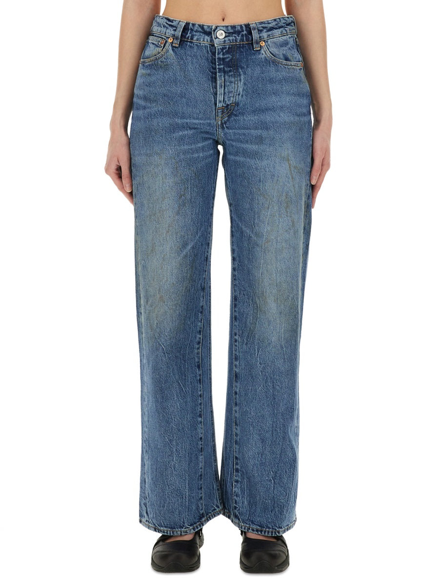 OUR LEGACY Wide Leg Treble Cut Jeans
