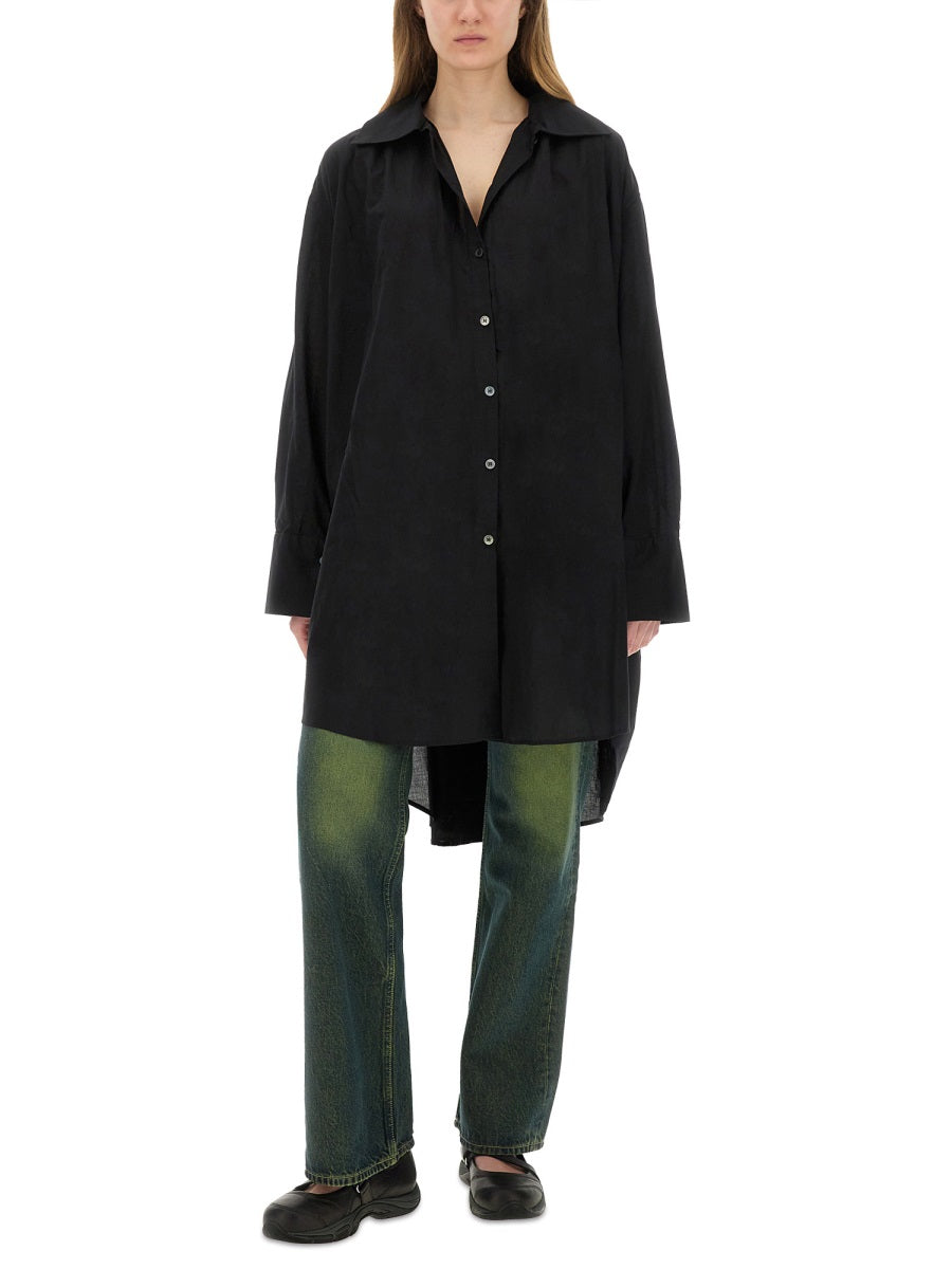 OUR LEGACY Gale Loose Fit Chemisier Dress - Size 34