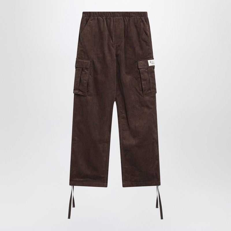 BRAIN DEAD Cargo Trousers with Elastic Waist and Drawstring