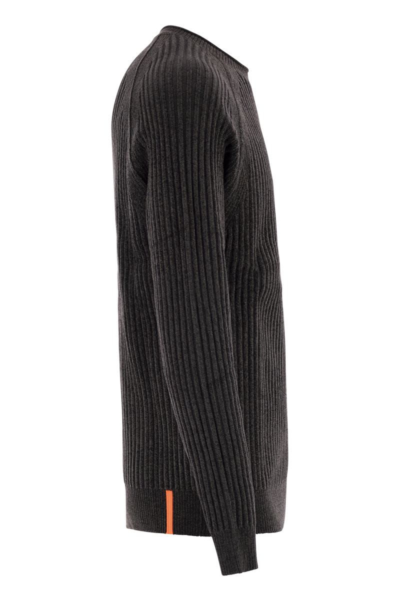 RRD Velvet Rave Round Knit Crew Neck Jumper