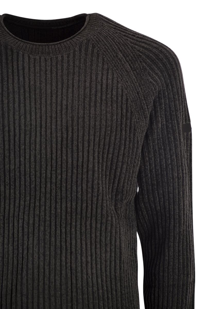 RRD Velvet Rave Round Knit Crew Neck Jumper