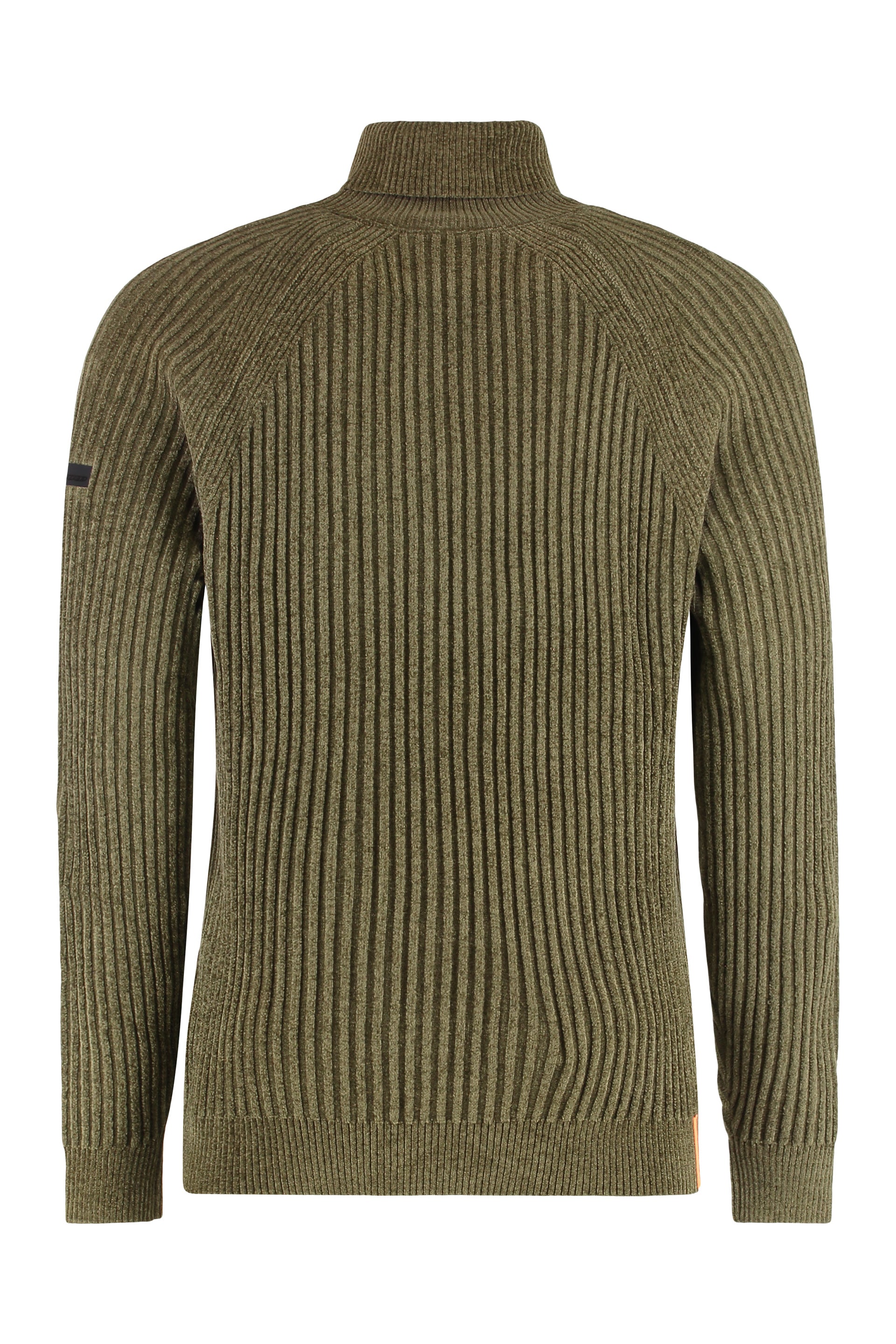 RRD Velvet Rave Turtleneck Sweater with Ribbing - FW25