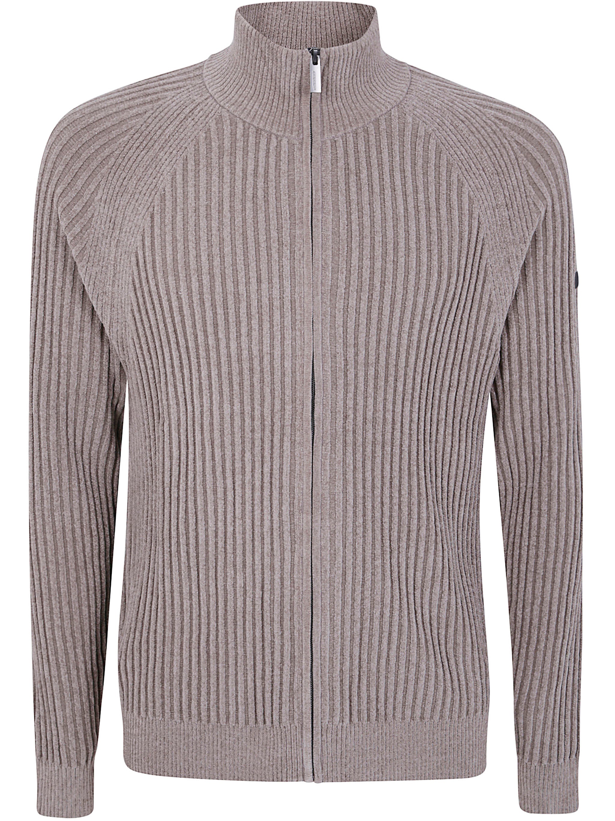 RRD Velvet Rave Full Zip Knit Cardigan for Men