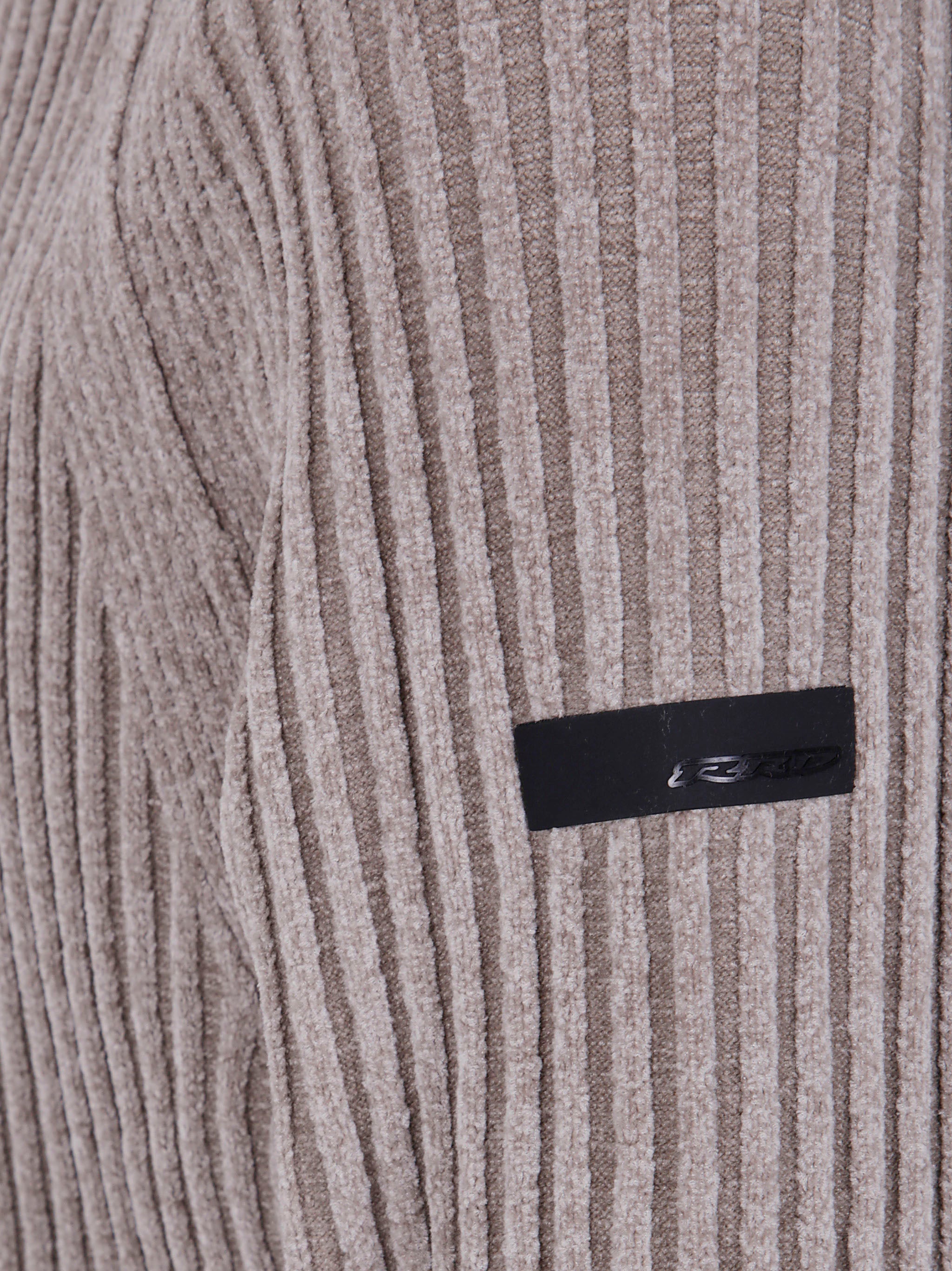 RRD Velvet Rave Full Zip Knit Cardigan for Men