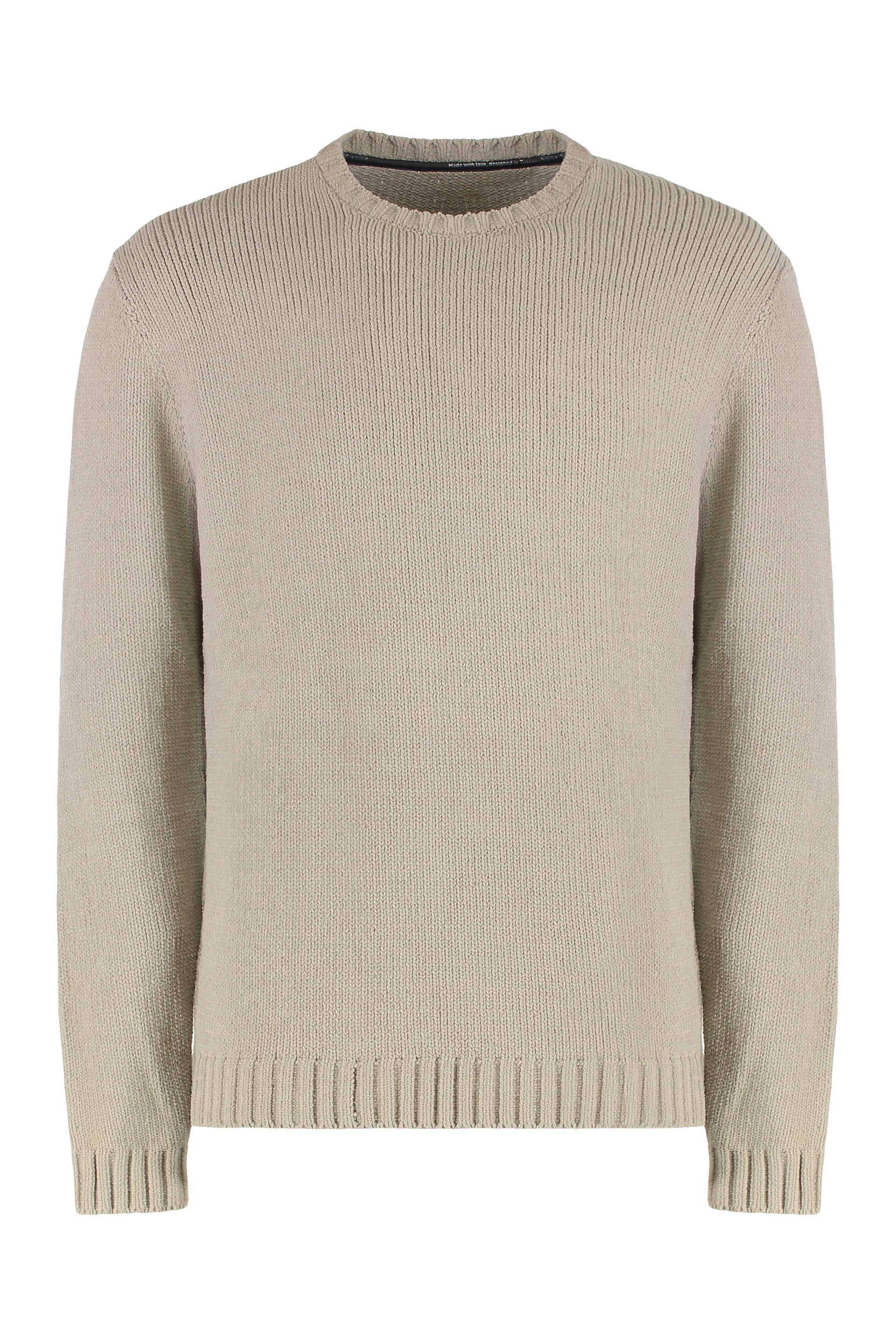 RRD Men's Round Neck Long Sleeve Sweater