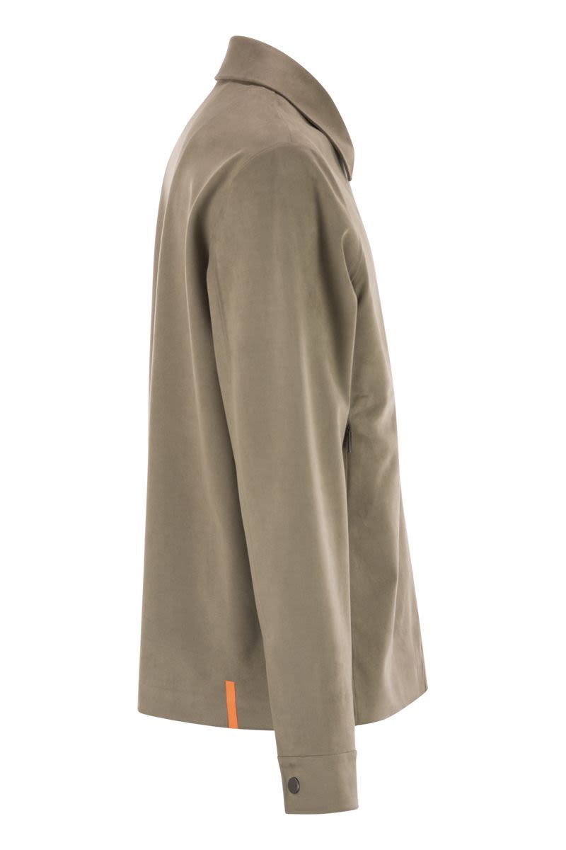 RRD Men's Eco Suede Jacket with Nubuck Effect