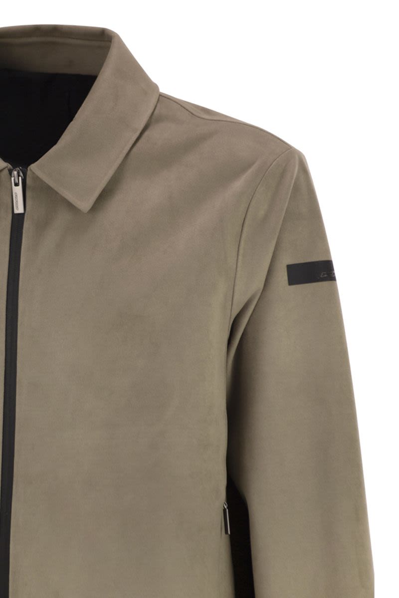 RRD Men's Eco Suede Jacket with Nubuck Effect