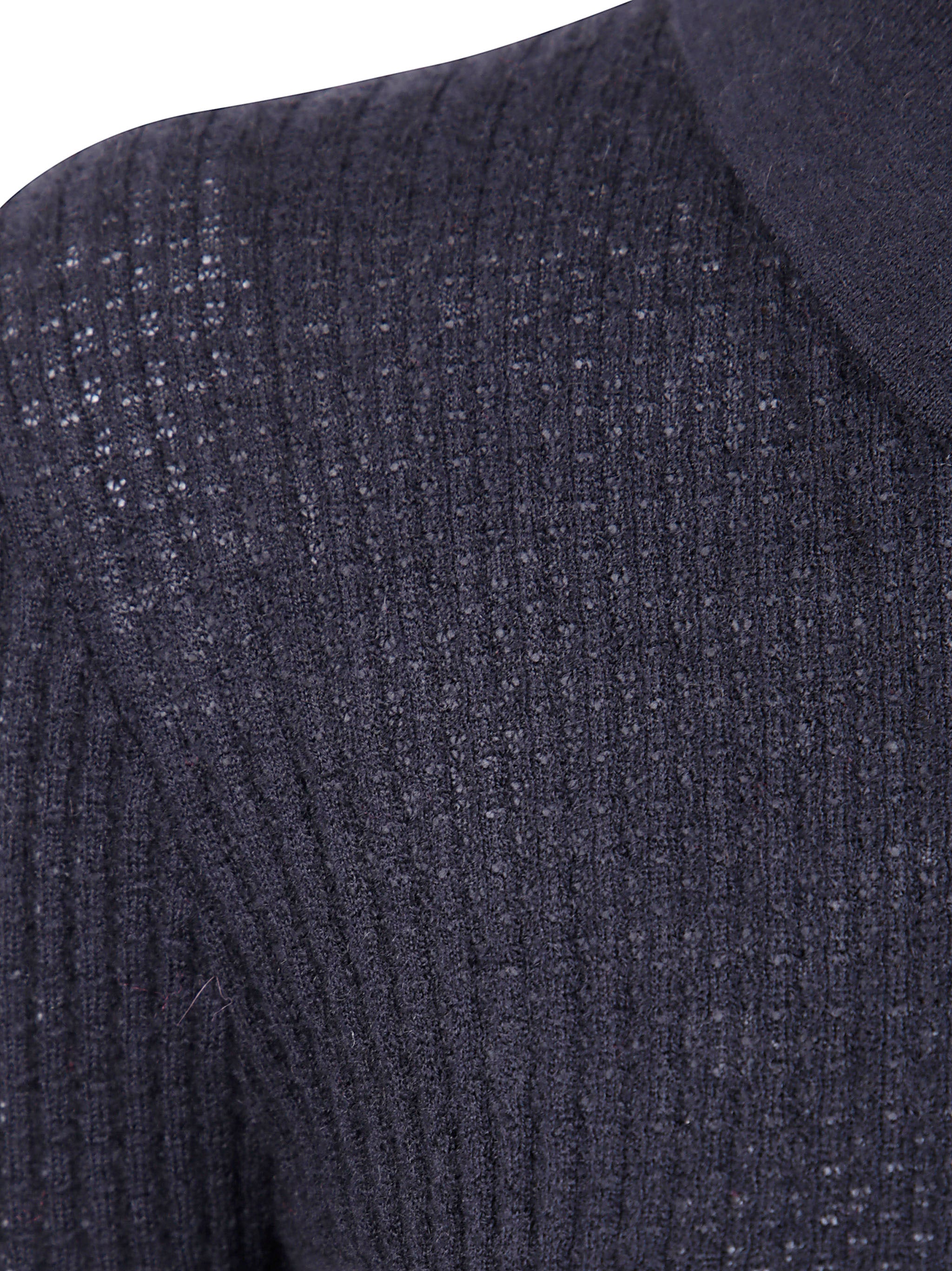 GUEST IN RESIDENCE Mini Shrunken Cashmere Polo Shirt with Long Sleeves