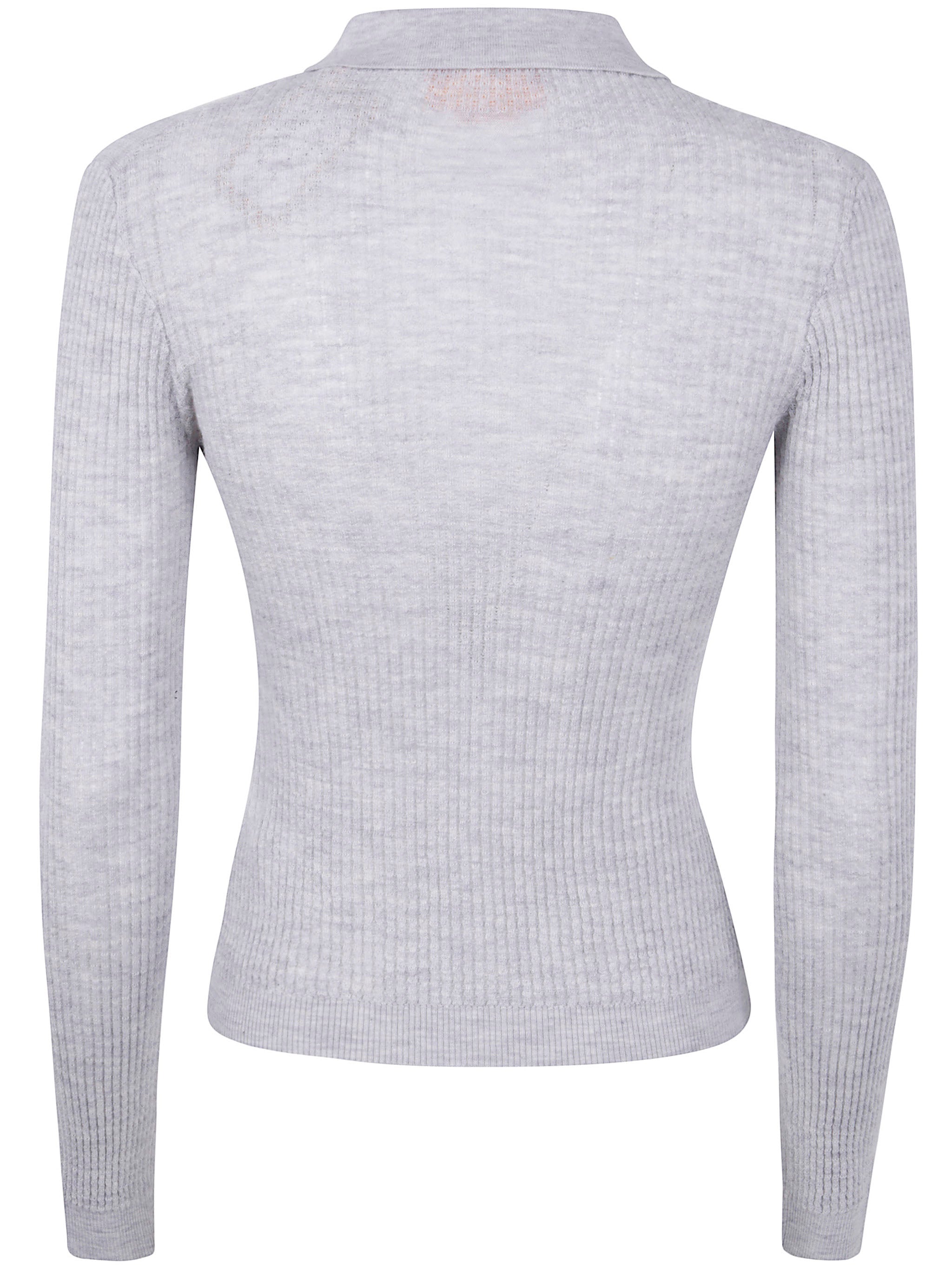 GUEST IN RESIDENCE Mini Lightweight Cashmere Polo - Long Sleeve