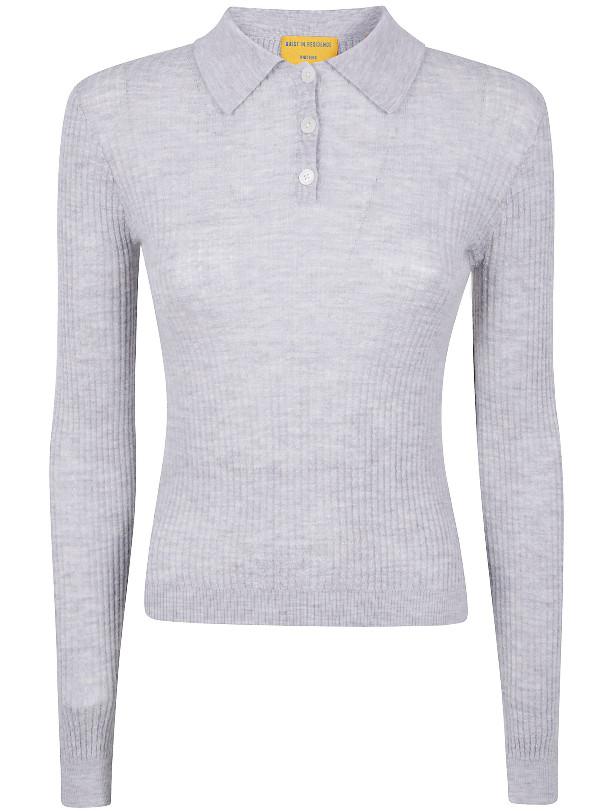 GUEST IN RESIDENCE Women’s Shrunken Cashmere Polo Shirt