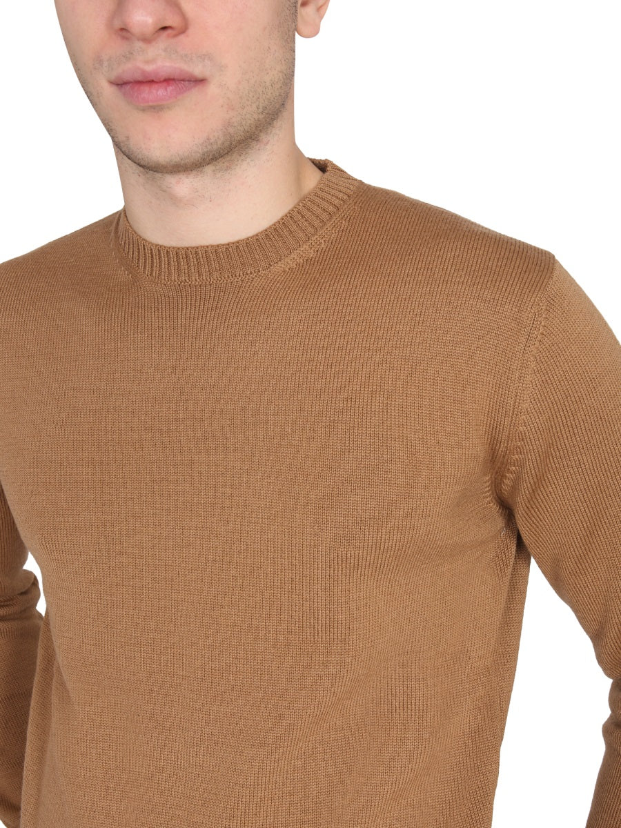 BALLANTYNE Ribbed Choker Neck Sweater for Men