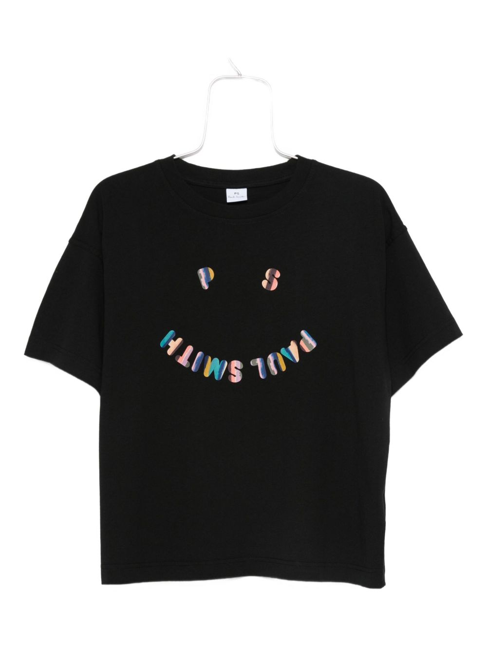 PS PAUL SMITH Happy Cotton T-Shirt - Women's Short Sleeves Crew Neck
