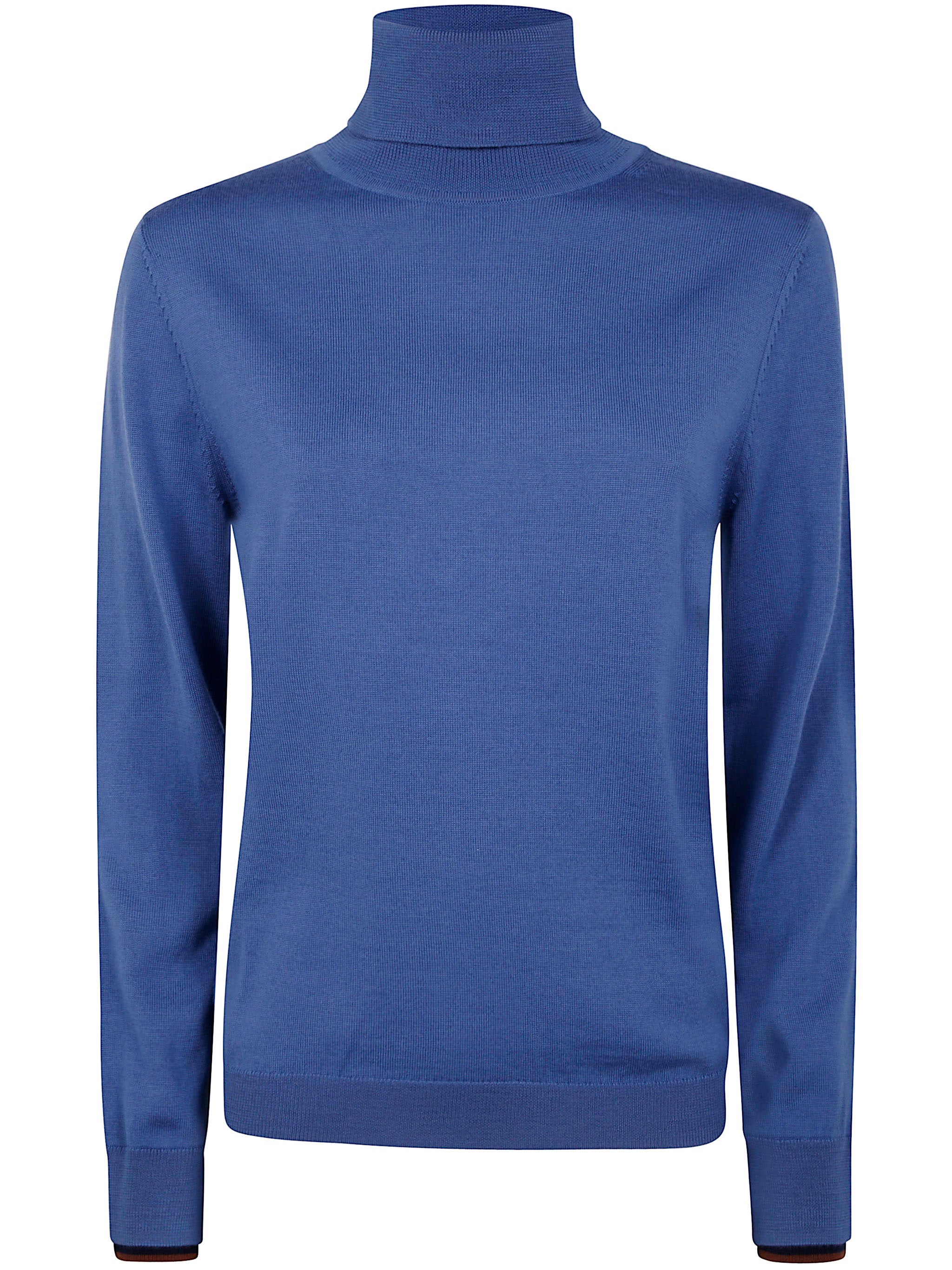 PAUL SMITH Womens Knit Sweater Roll Neck