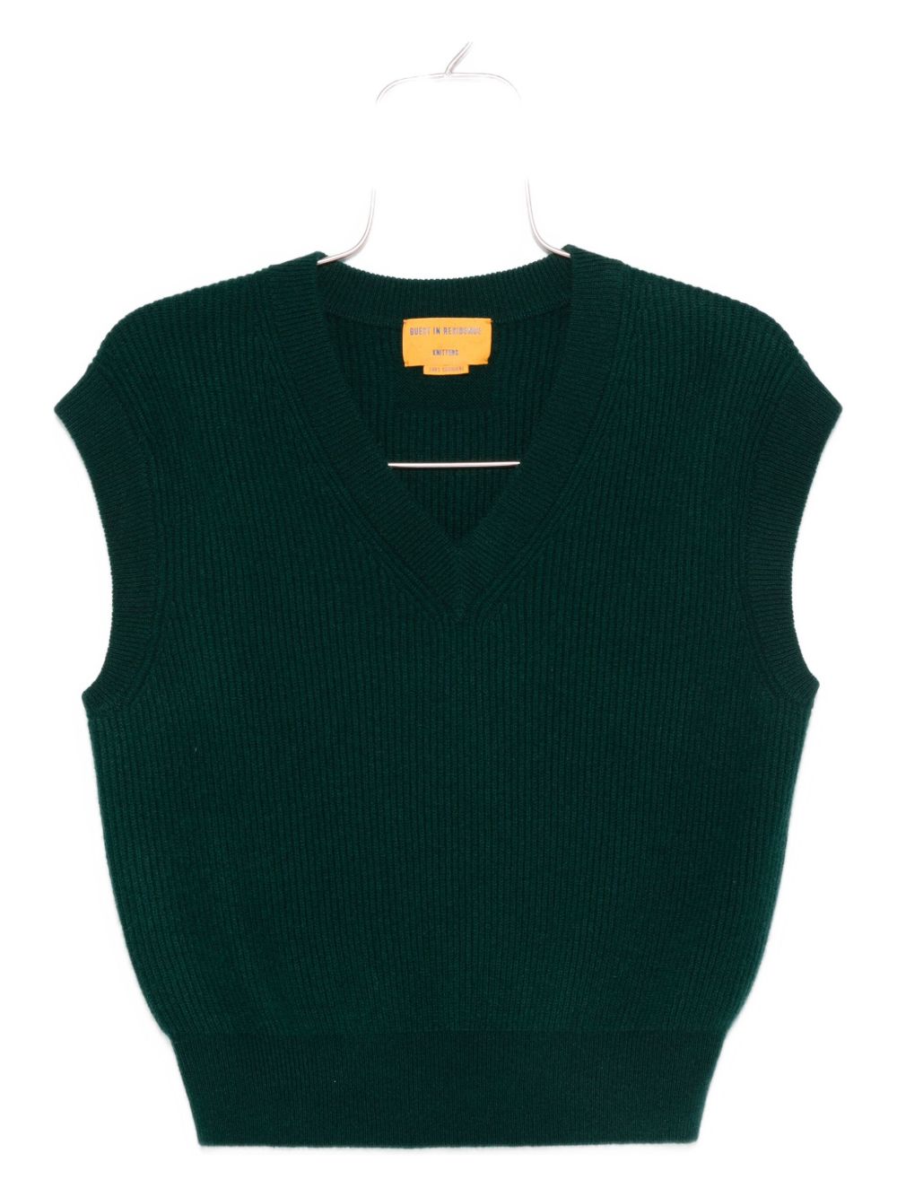 GUEST IN RESIDENCE Ribbed Cashmere Vest - Size S