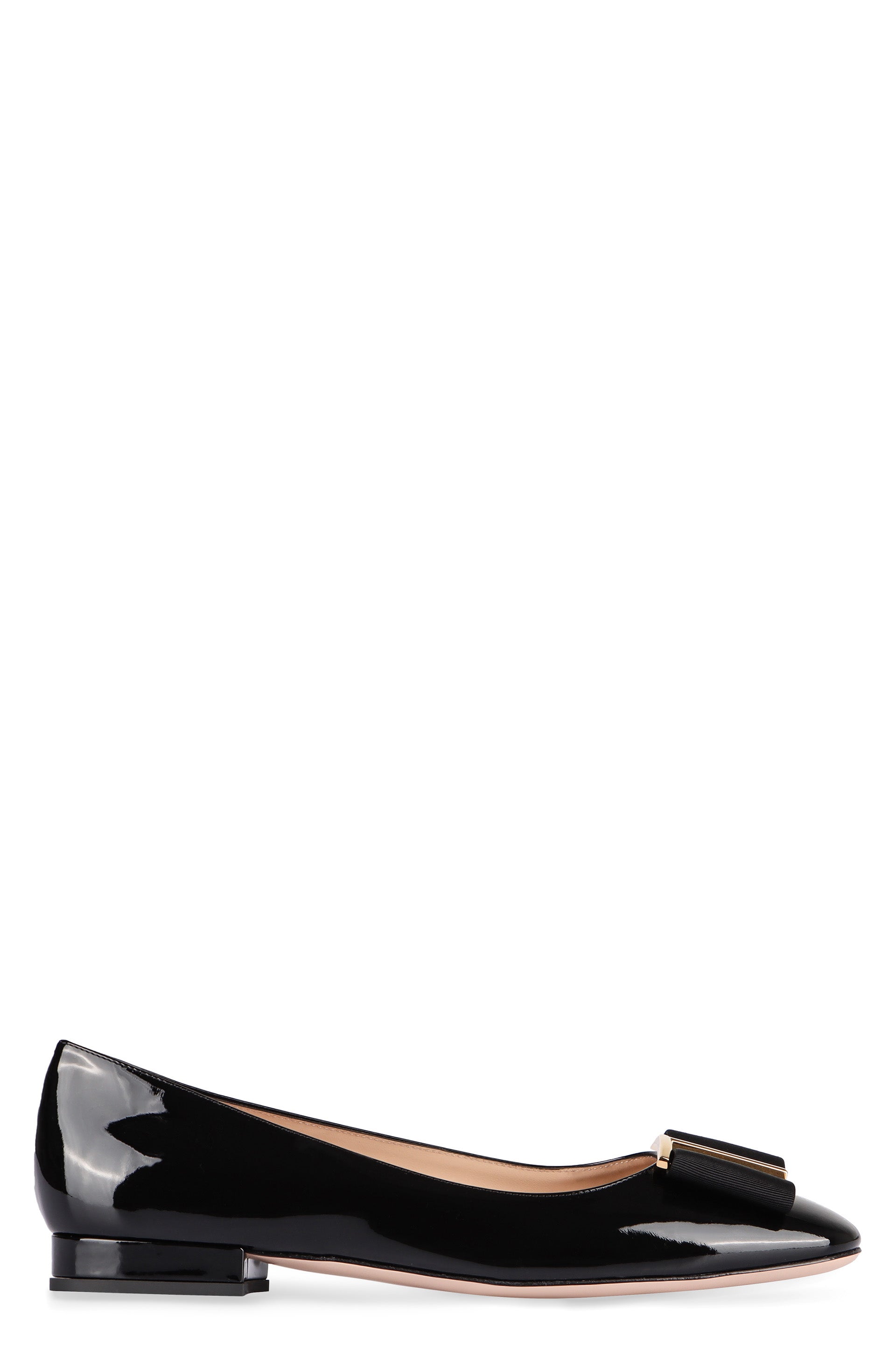TOM FORD Patent Leather Gros Grain Ballerina Flats