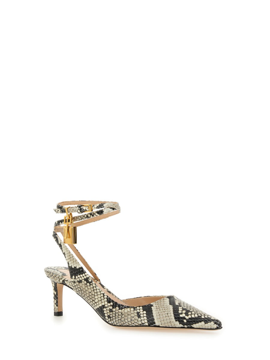 TOM FORD Sandal Slingback Python
