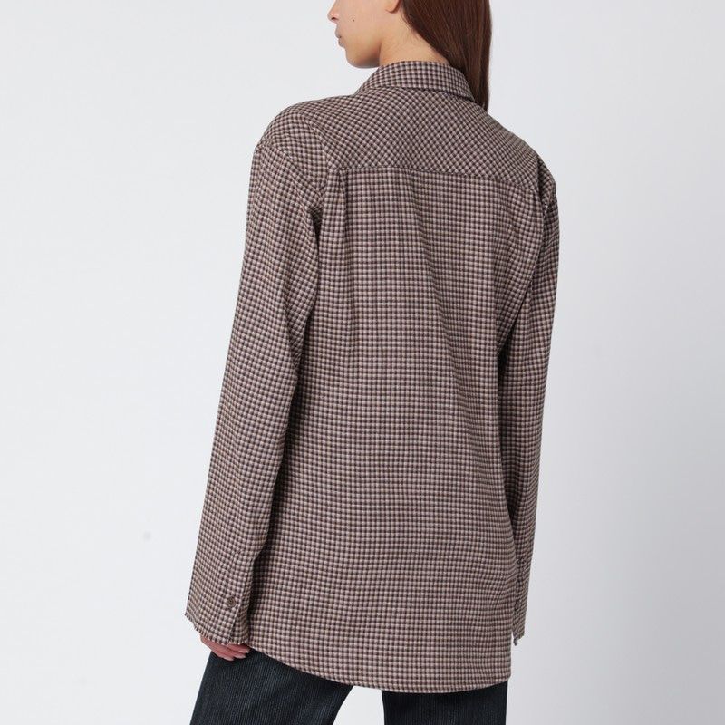 OUR LEGACY Checkered Design Flannel Shirt for Women