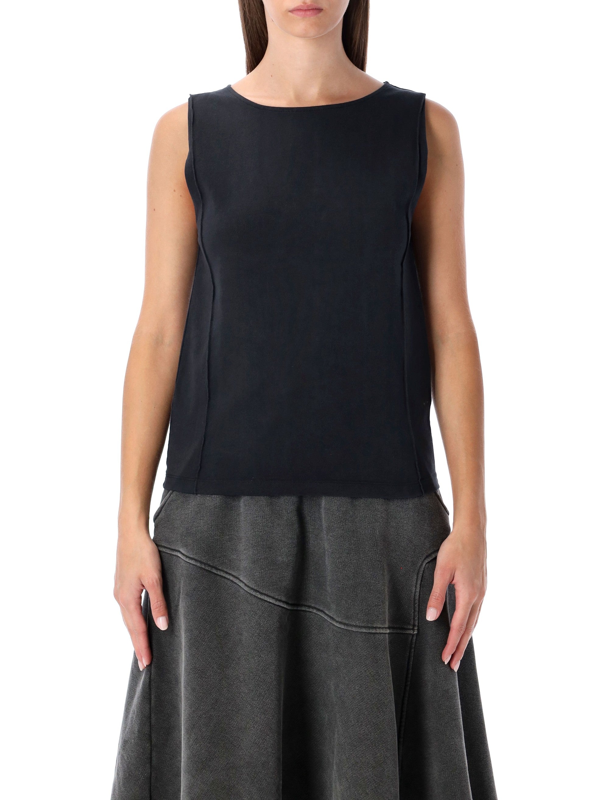 OUR LEGACY Relaxed Lounge Mini T-Shirt with Laser-Cut Back