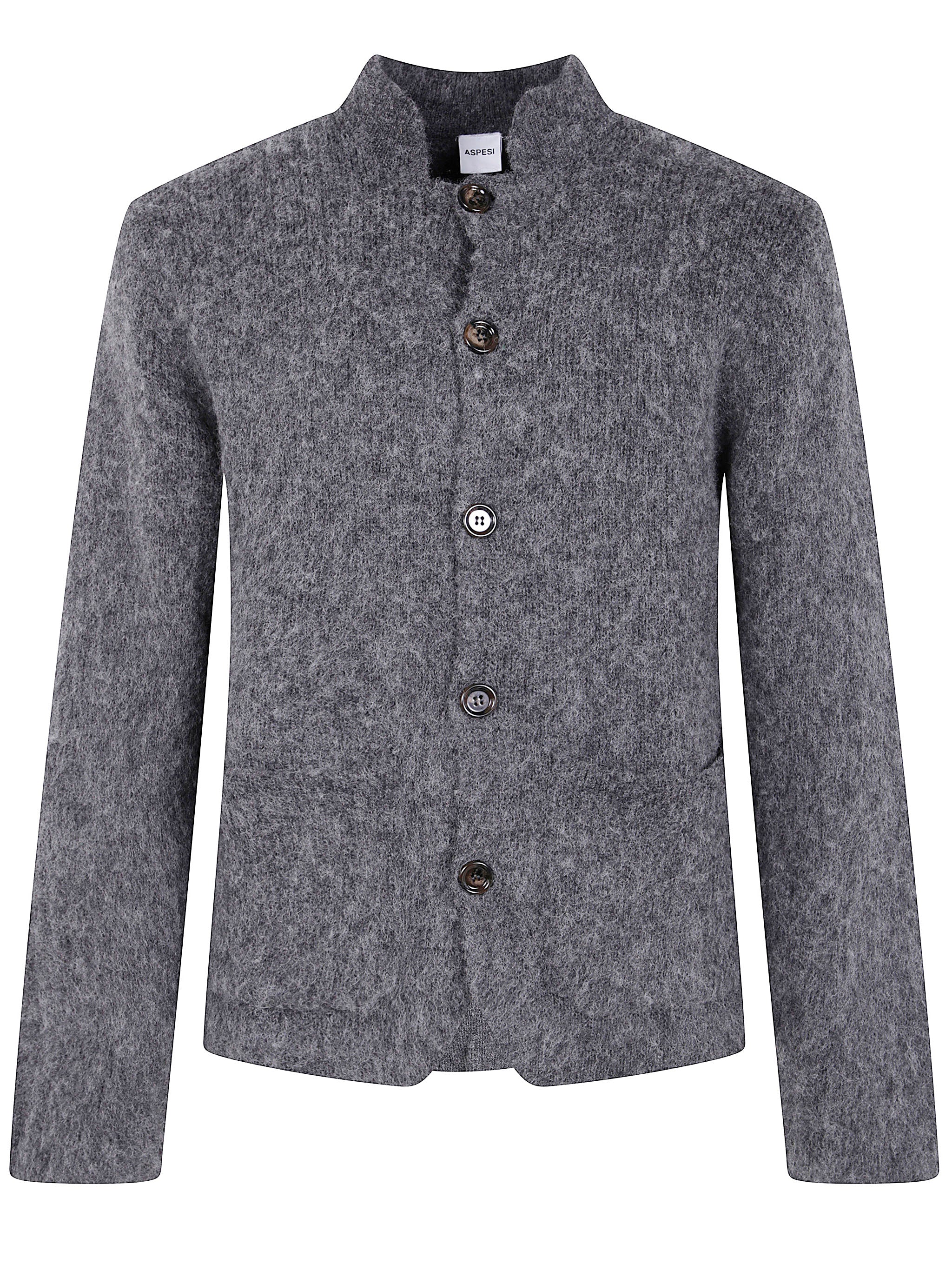ASPESI Classic Cardigan for Men - Wool 100%