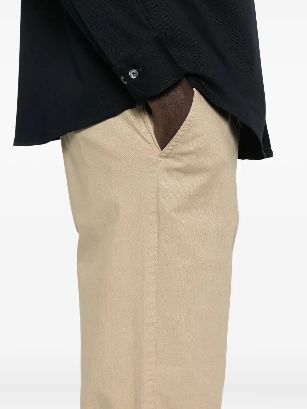 CELLAR DOOR Men's Cotton Fadi Trousers