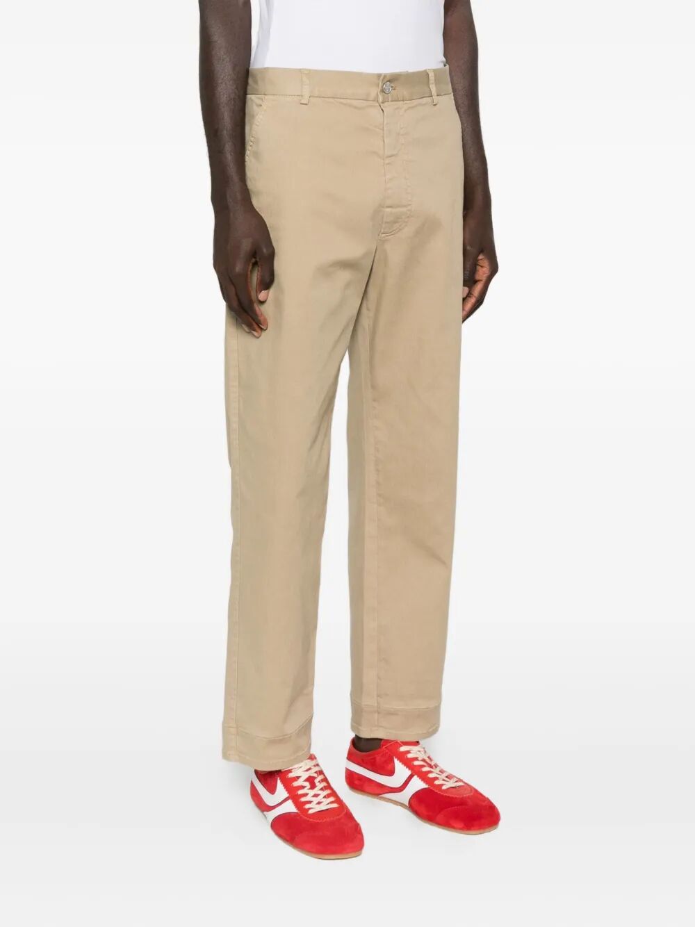 CELLAR DOOR Men's Cotton Fadi Trousers