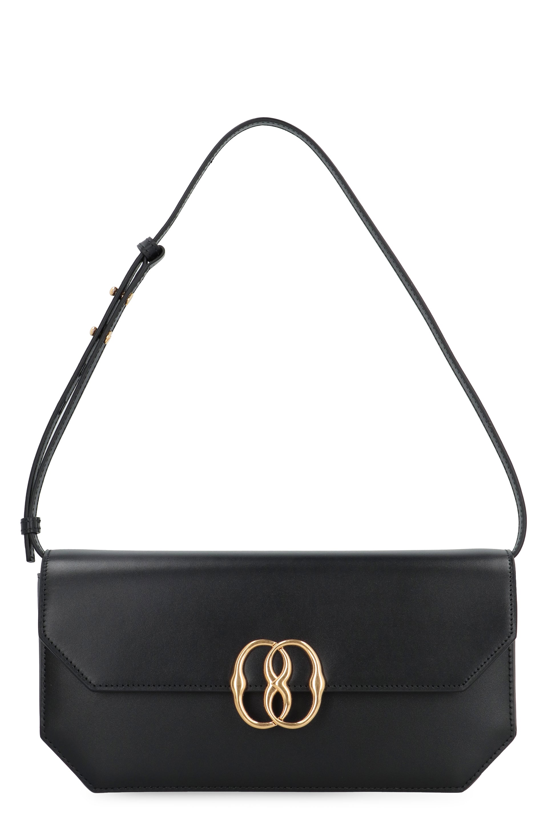 BALLY Emblem Mini Leather Shoulder Handbag
