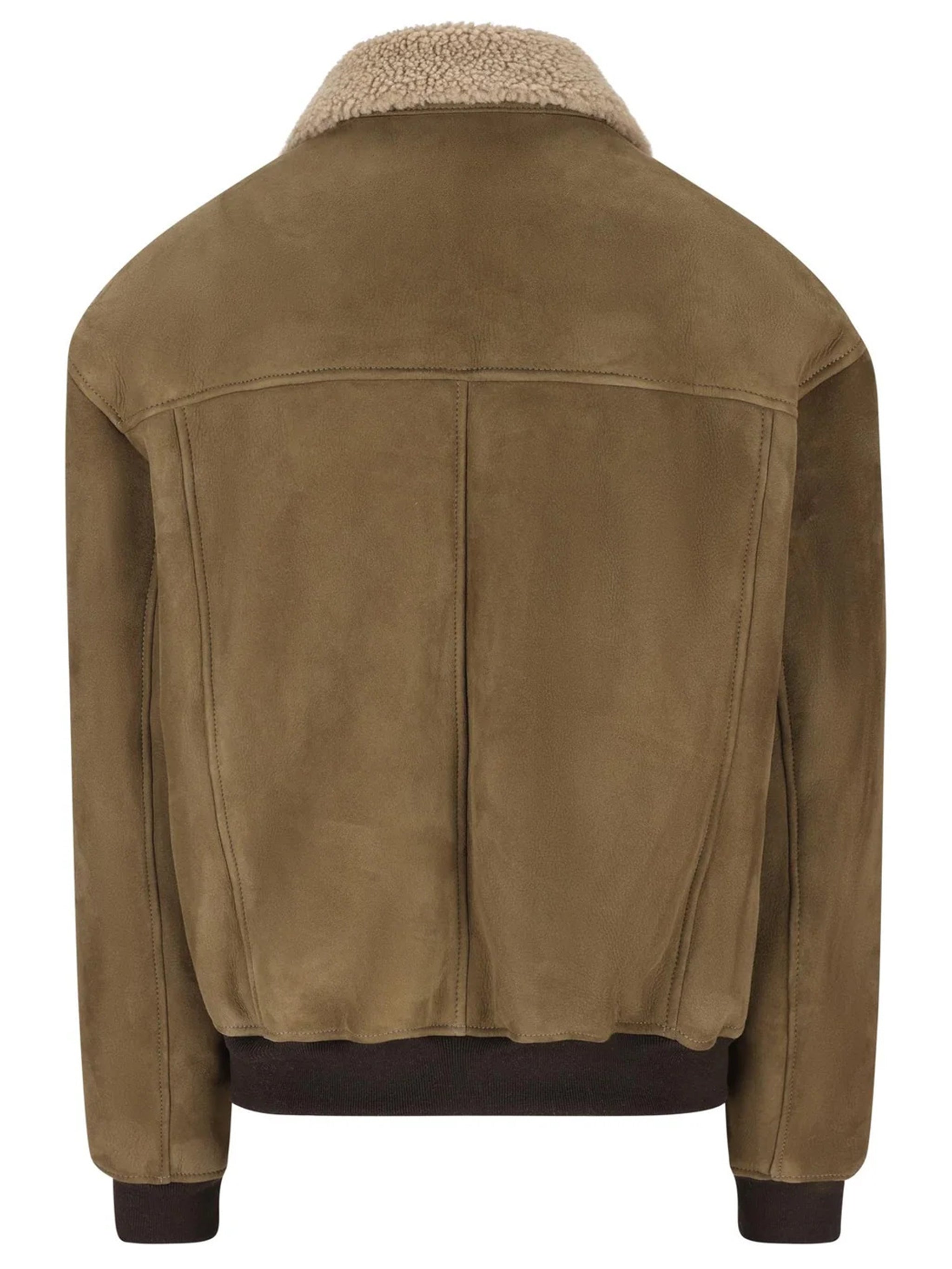 TAGLIATORE Men's Shearling Contrast Collar Jacket