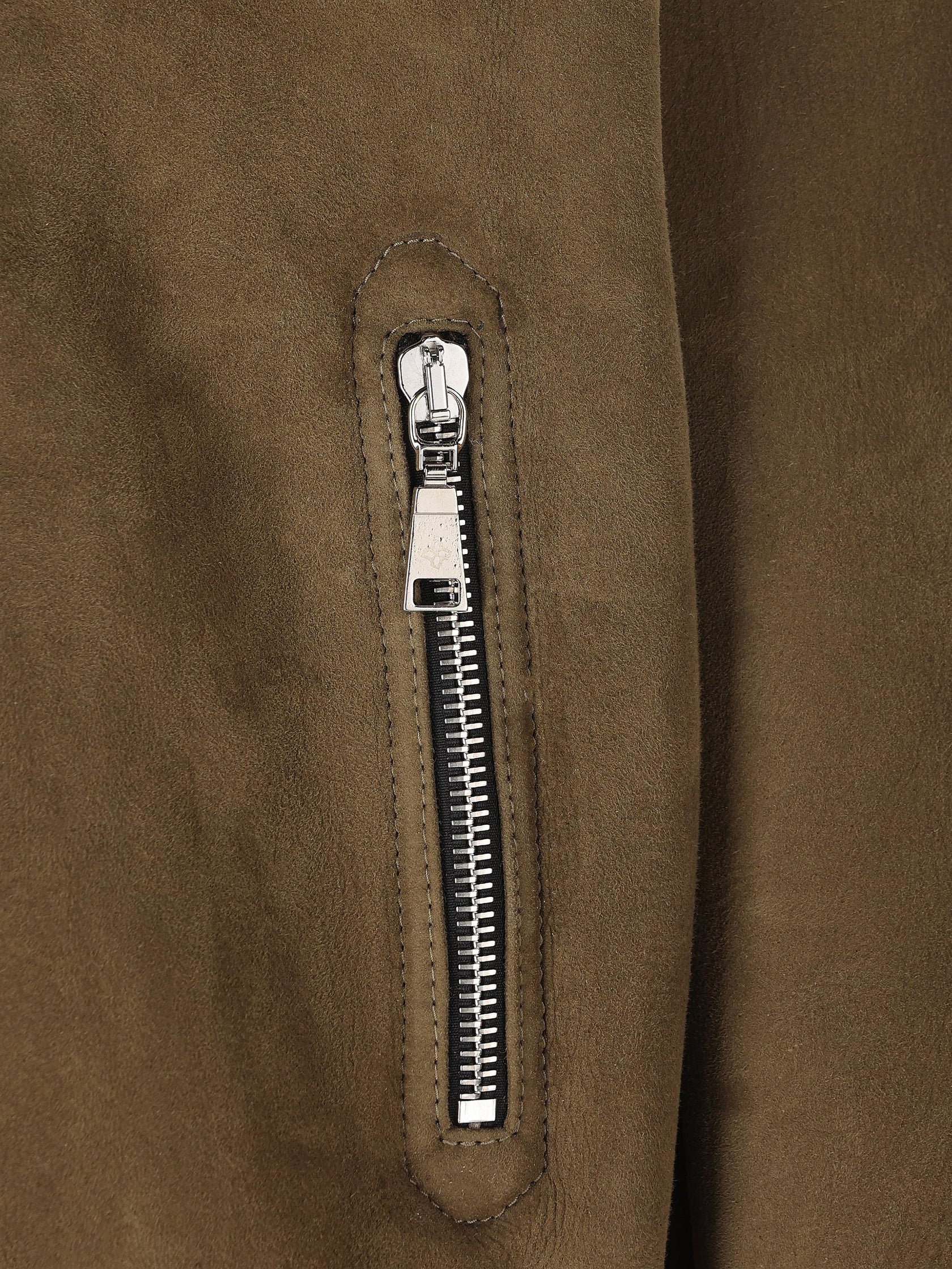 TAGLIATORE Men's Shearling Contrast Collar Jacket