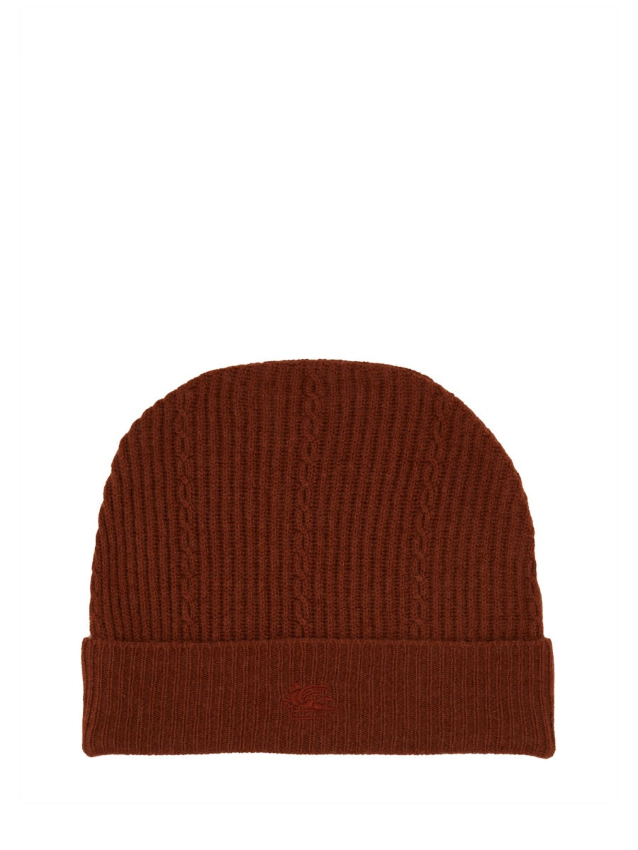 ETRO Cozy Logo Beanie Hat for Women
