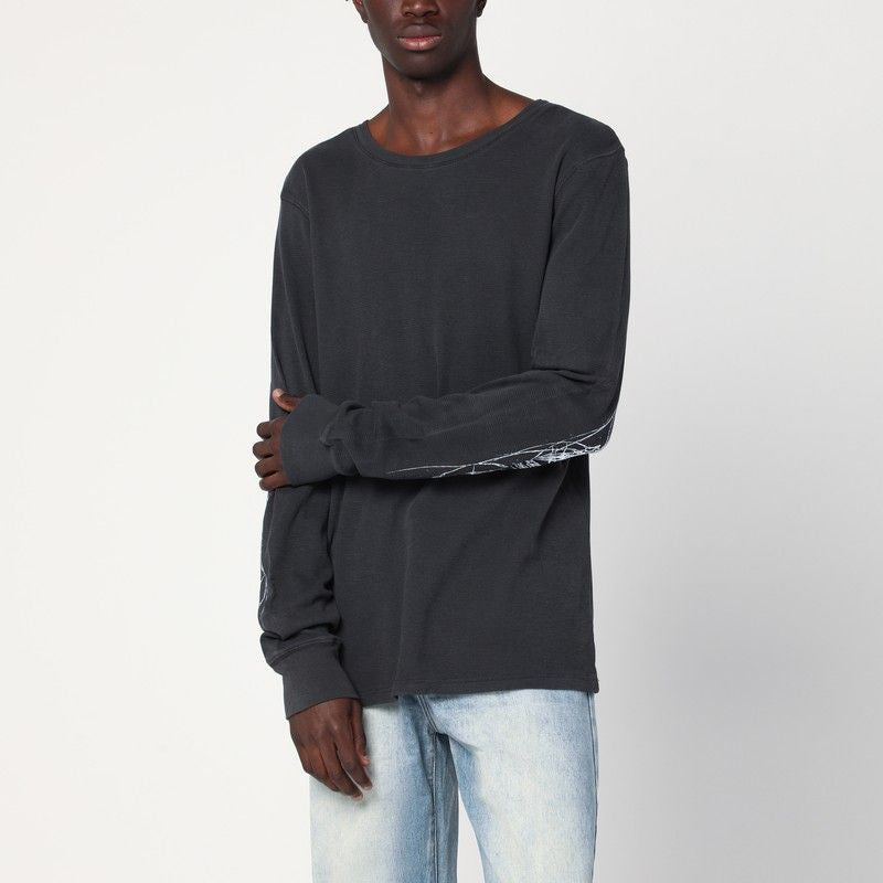 BASKETCASE GALLERY Vintage Cotton Crewneck Sweater for Men