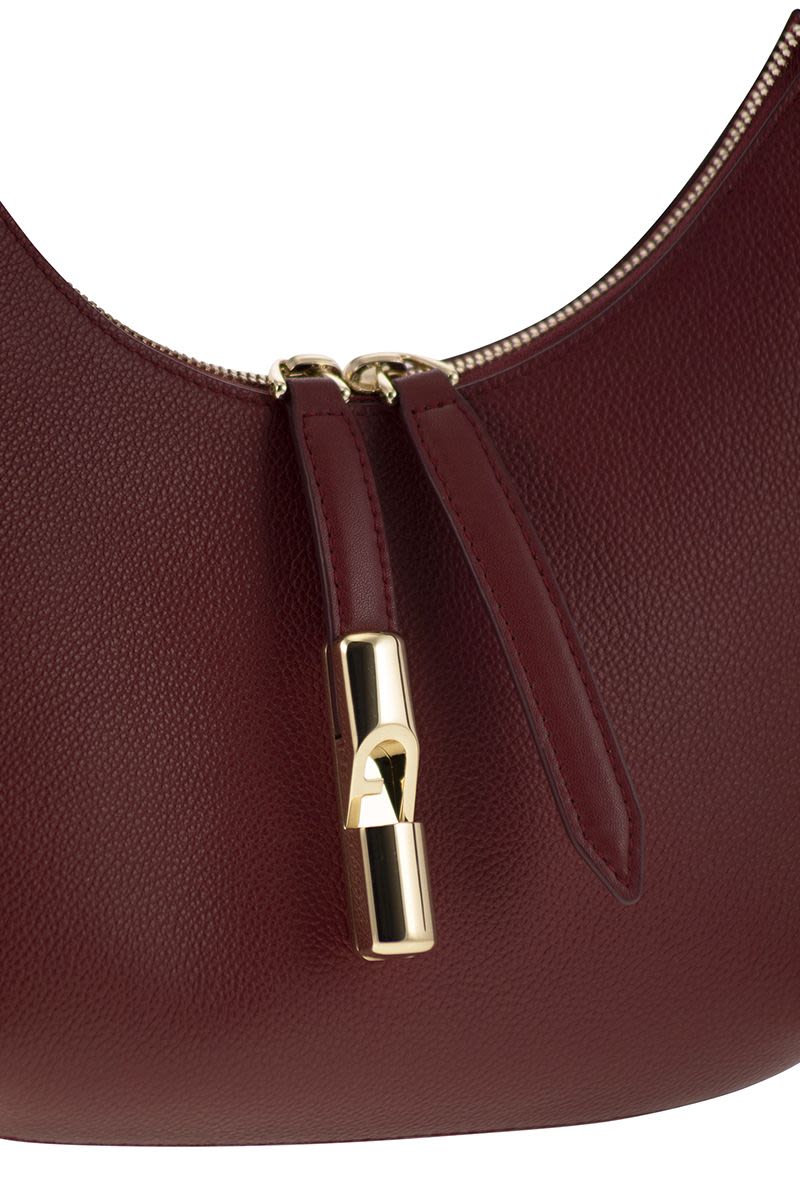 FURLA Mini Shoulder Handbag with Textured Details