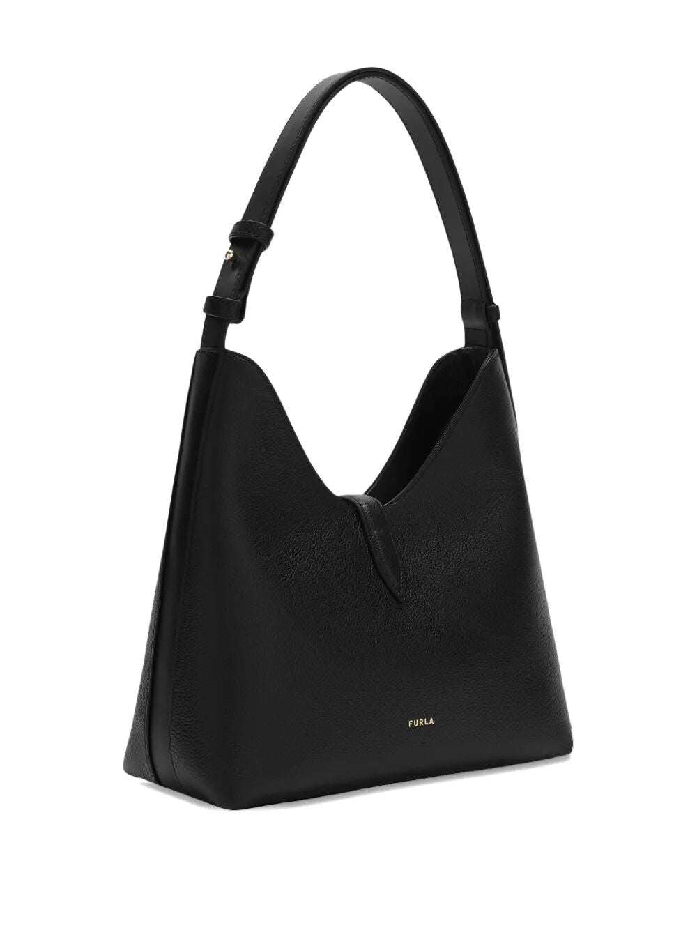 FURLA Mini Leather Hobo Handbag