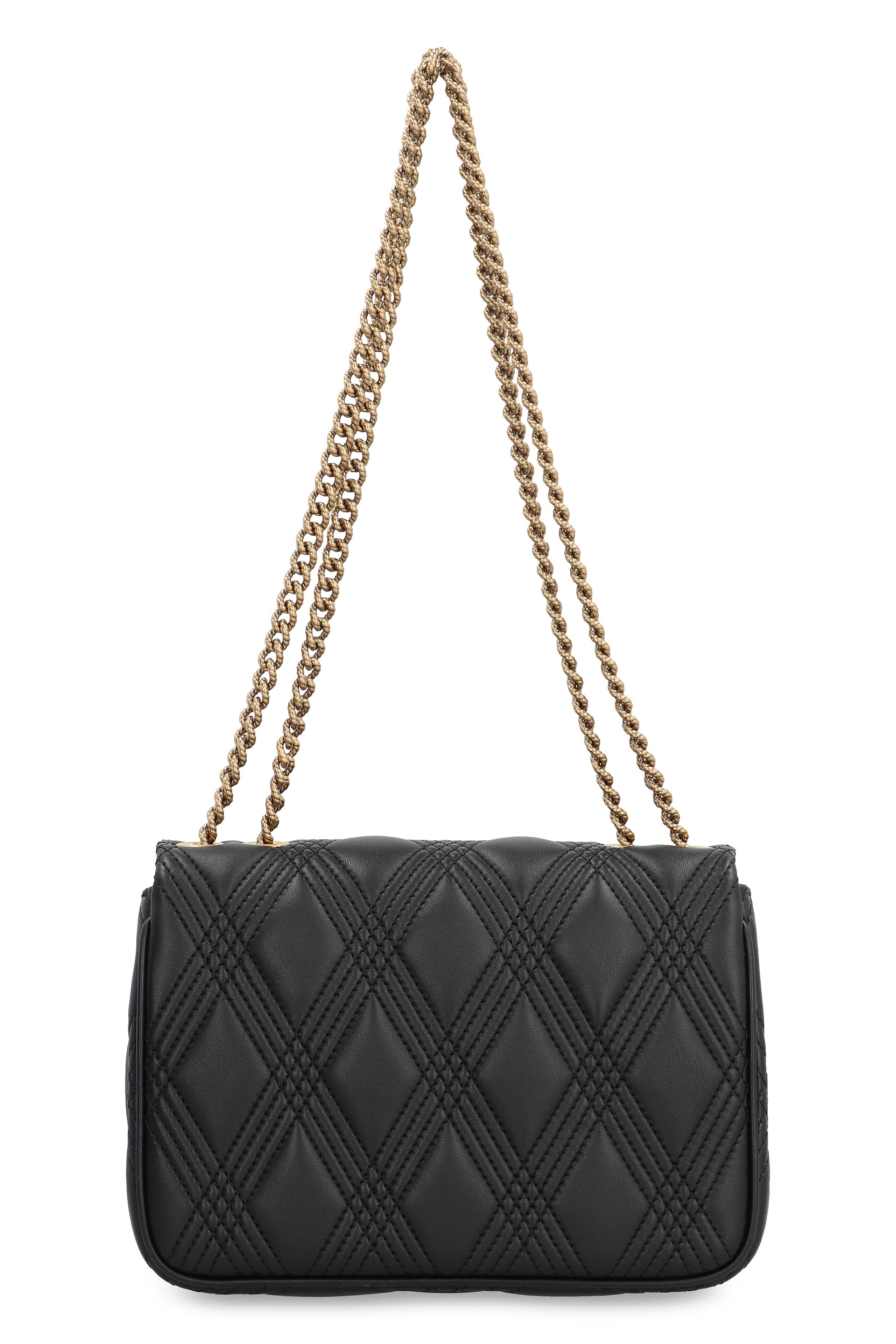 VALENTINO Quilted Leather Shoulder Handbag - 23 cm Width