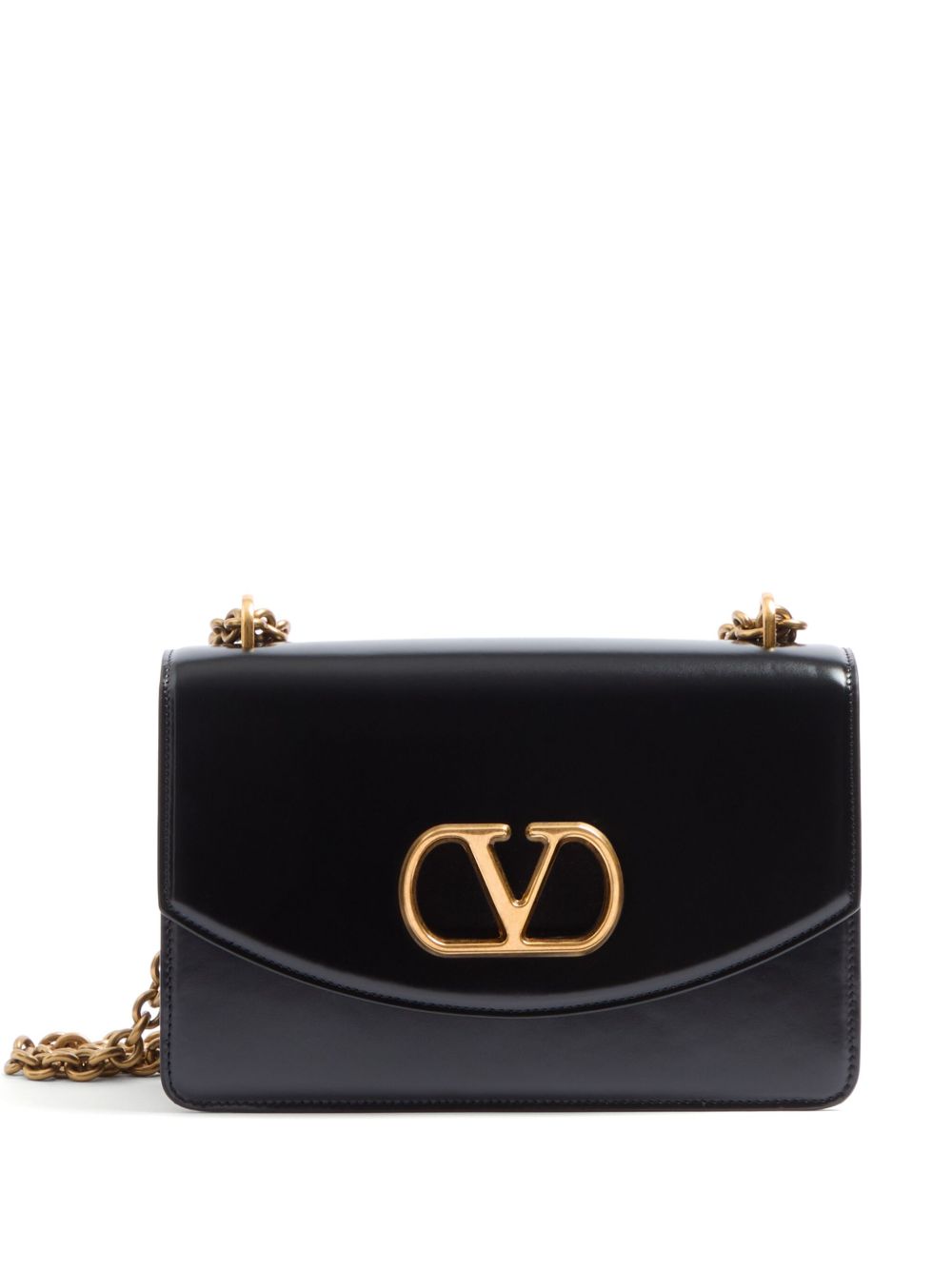 VALENTINO GARAVANI Elegant Leather Shoulder Handbag - 24 CM x 16 CM