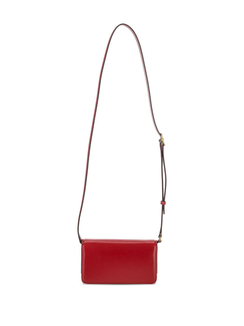 VALENTINO GARAVANI Mini Leather Clutch with Adjustable Chain Strap