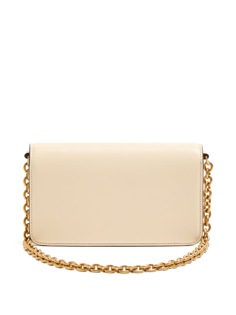 VALENTINO GARAVANI Mini Leather Flap Clutch with Chain Strap