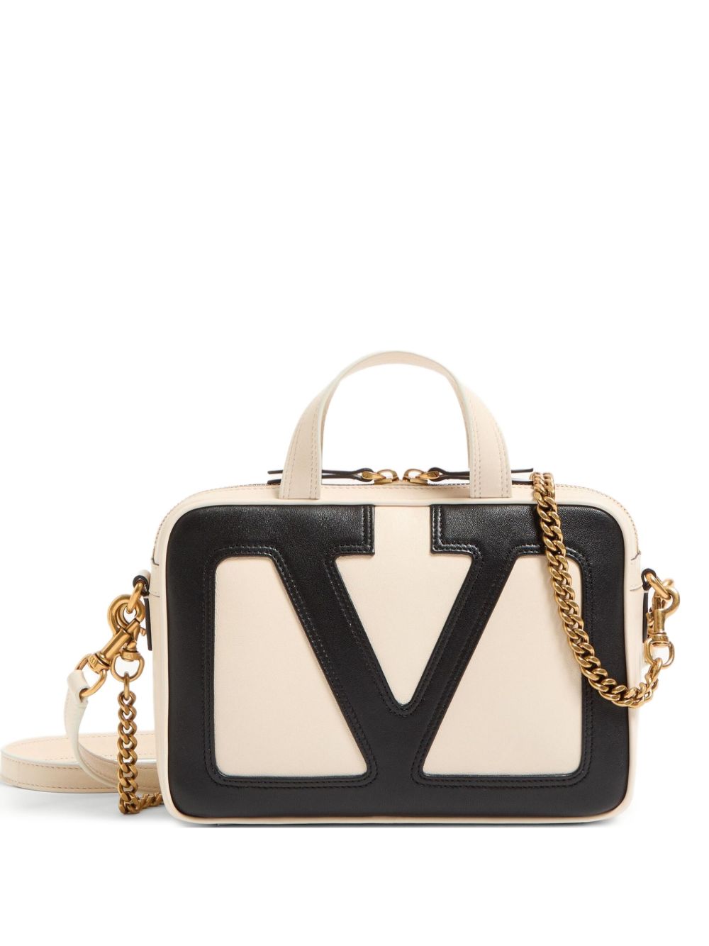 VALENTINO GARAVANI Mini Leather Duffle Handbag