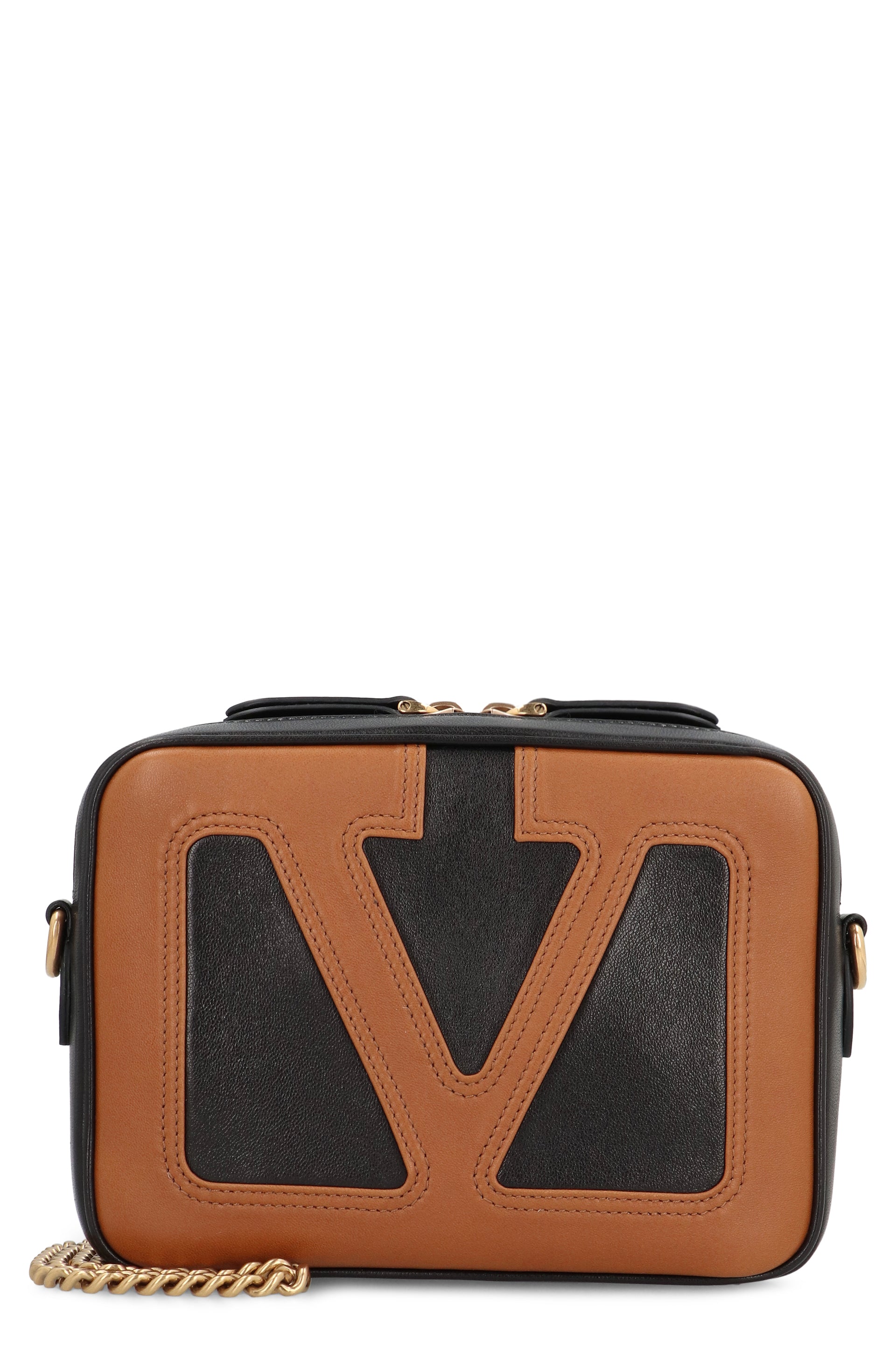 VALENTINO GARAVANI Mini Superstar Leather Crossbody Handbag