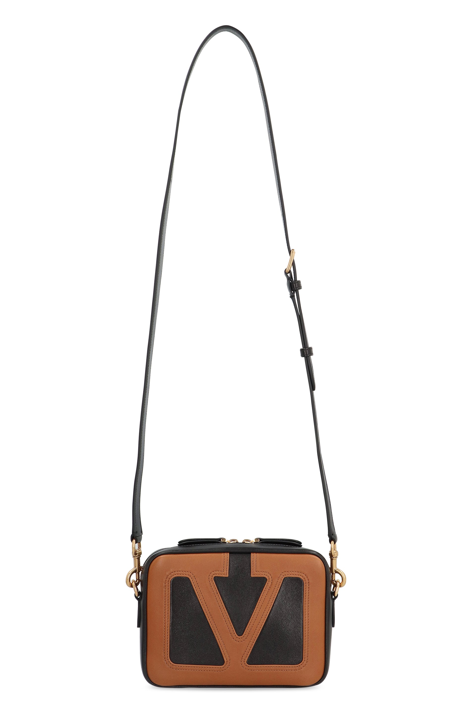 VALENTINO GARAVANI Mini Superstar Leather Crossbody Handbag