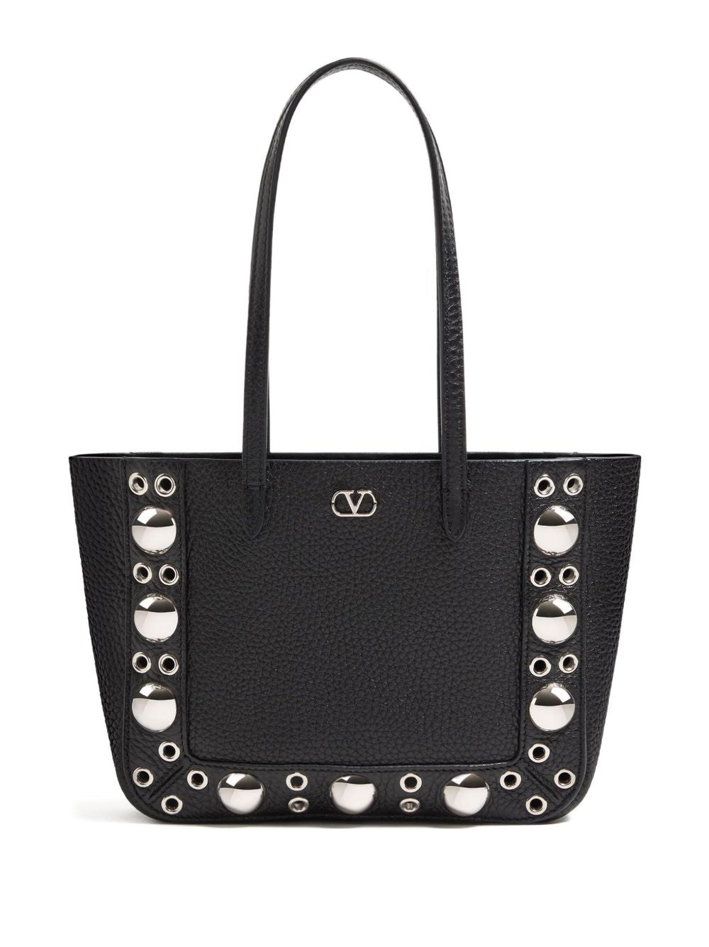 VALENTINO GARAVANI Mini Leather Studded Tote Handbag
