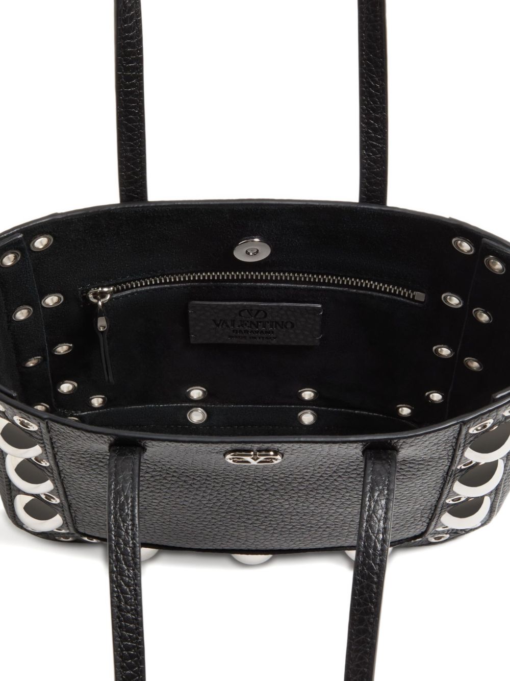 VALENTINO GARAVANI Mini Leather Studded Tote Handbag