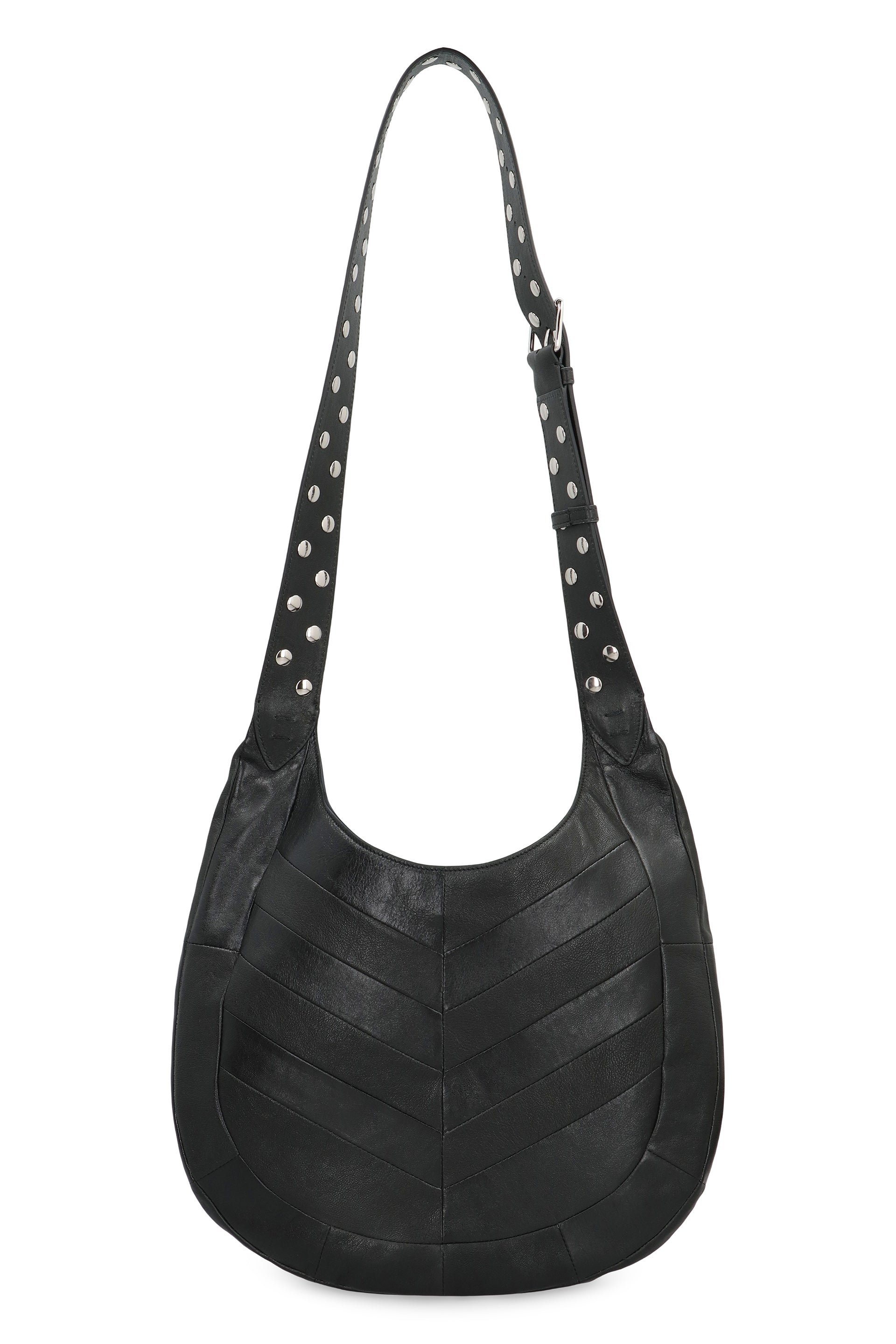 VALENTINO GARAVANI Hobo Handbag 35CM with Chevron Design