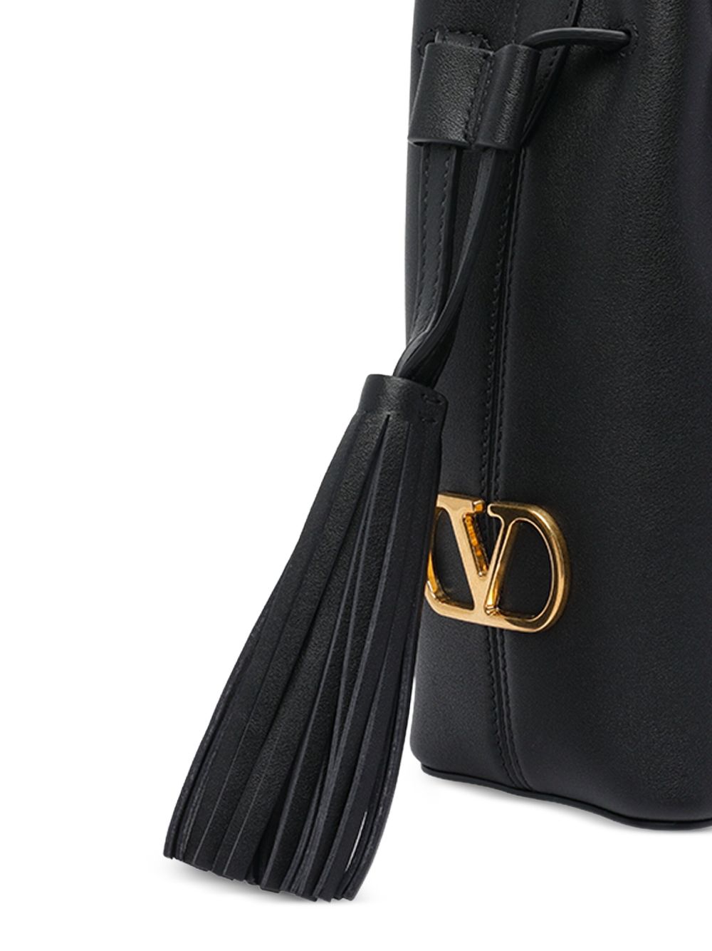 VALENTINO GARAVANI Adjustable Drawstring Tassel Handbag