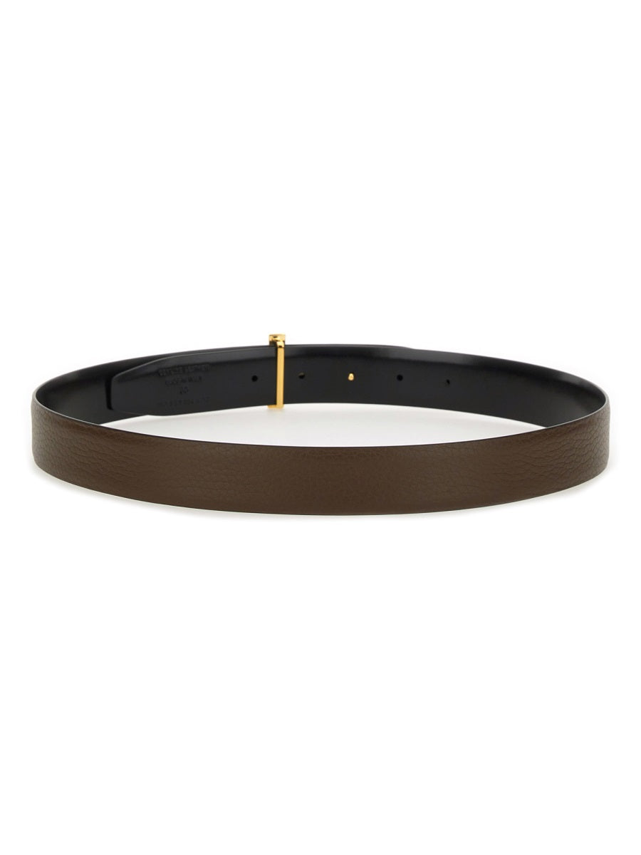 TOM FORD Reversible T Line Belt