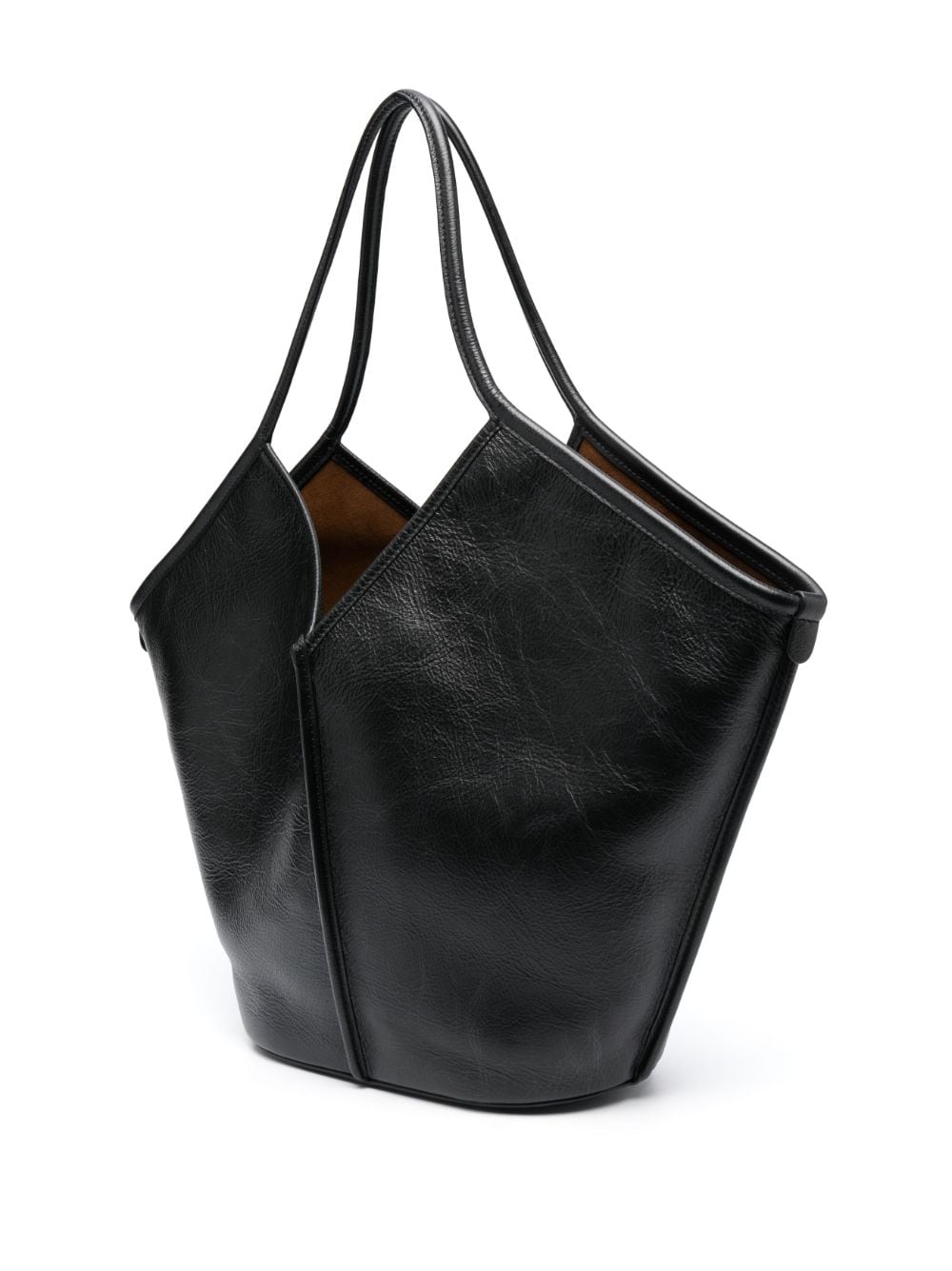HEREU Calella Leather Mini Tote Handbag