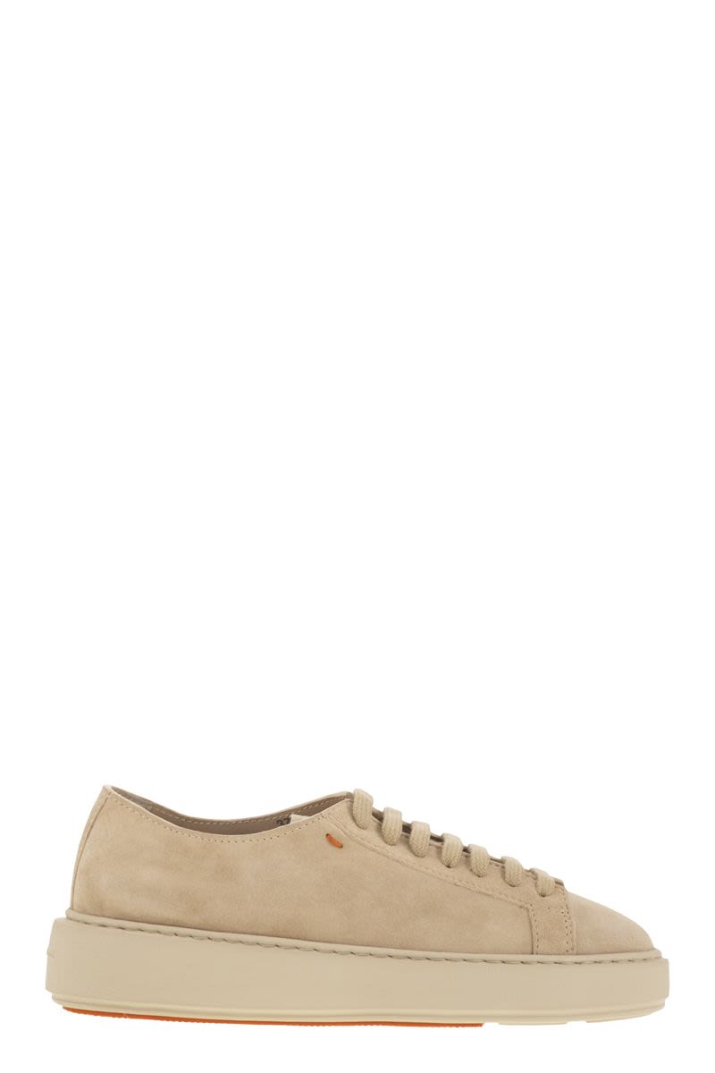SANTONI Elegant Suede Sneakers for Women