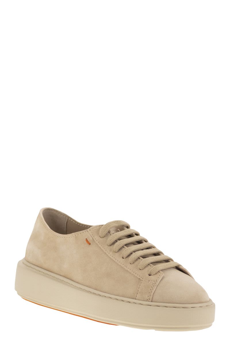 SANTONI Elegant Suede Sneakers for Women